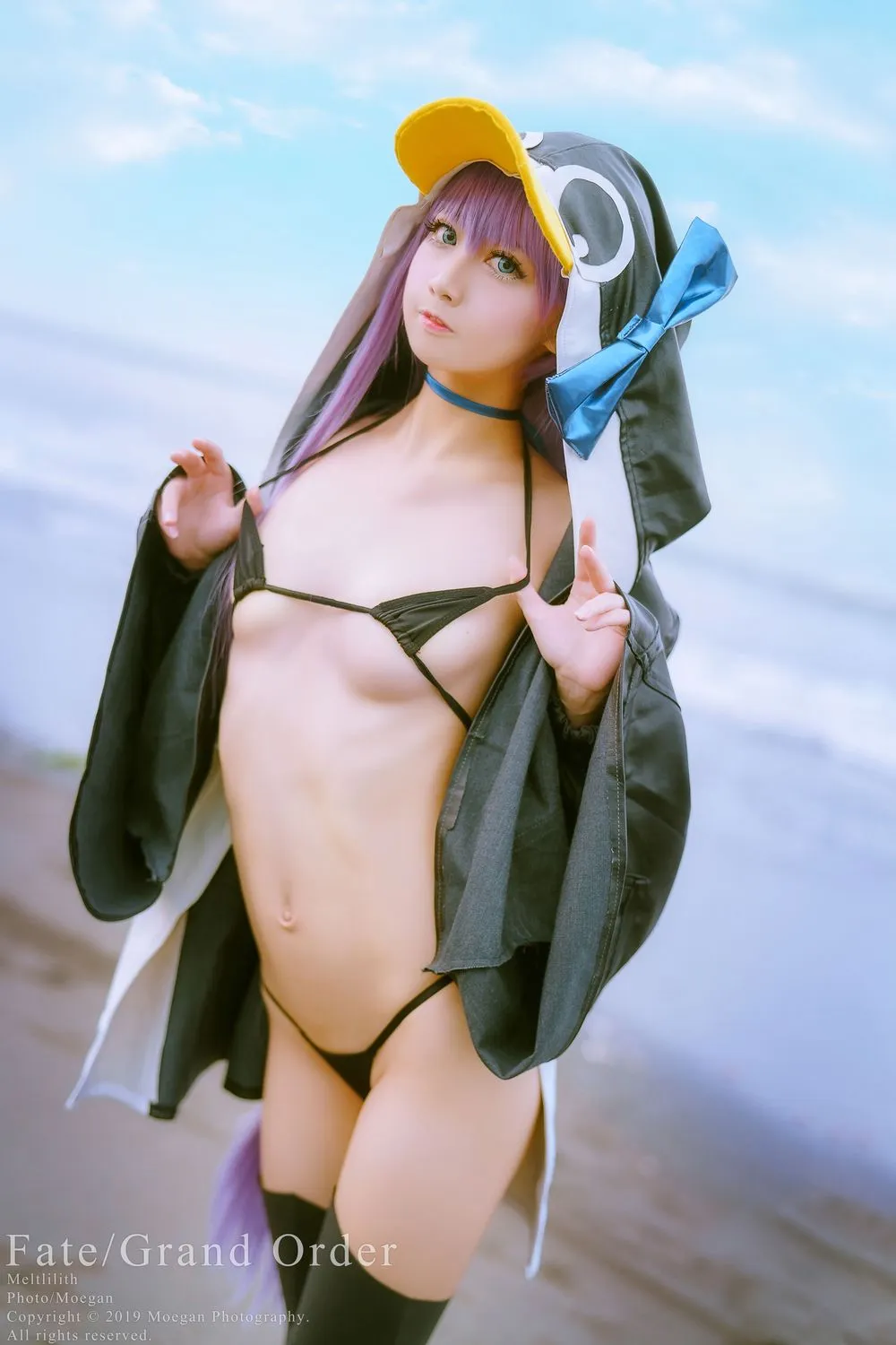 No.030-FateGrand Order–溶解莉莉丝泳装 メルトリリス 水着ver [13P]-图妖社