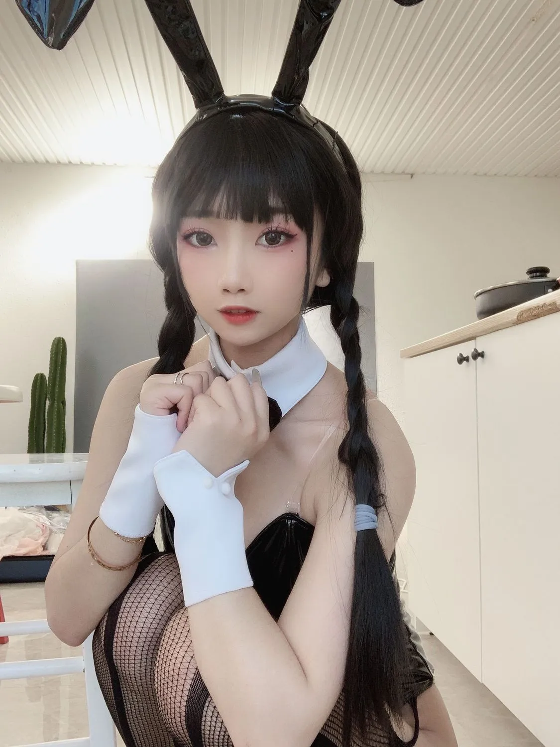 图片[5]-No.031-黑色兔女郎 [40P 2V]-coswz-cos王者