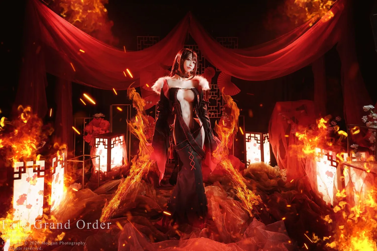 图片[3]-No.031-FateGrand Order–虞美人 [10P]-coswz-cos王者