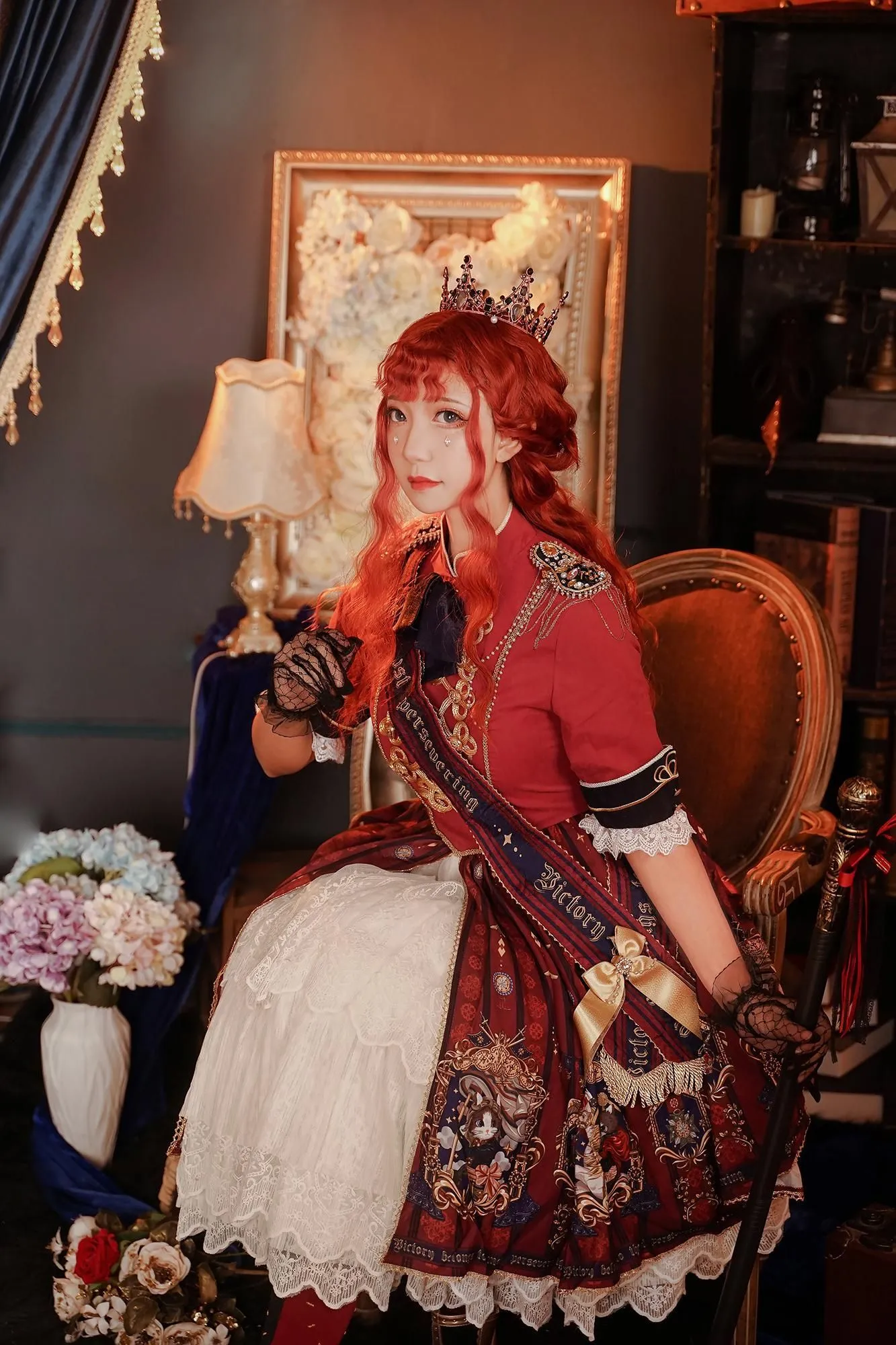 图片[2]-No.032-LOLITA宫廷风 [9P]-coswz-cos王者