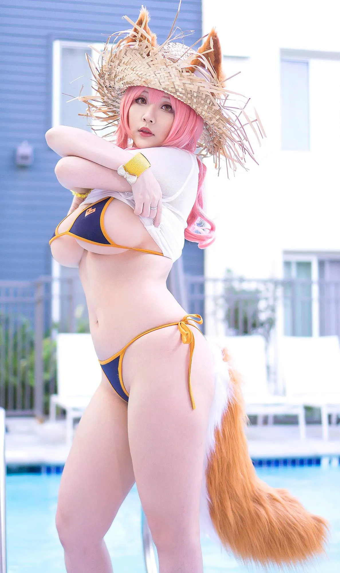 No.032-Tamamo Bikini (Fate Grand Order) [9P]-图妖社