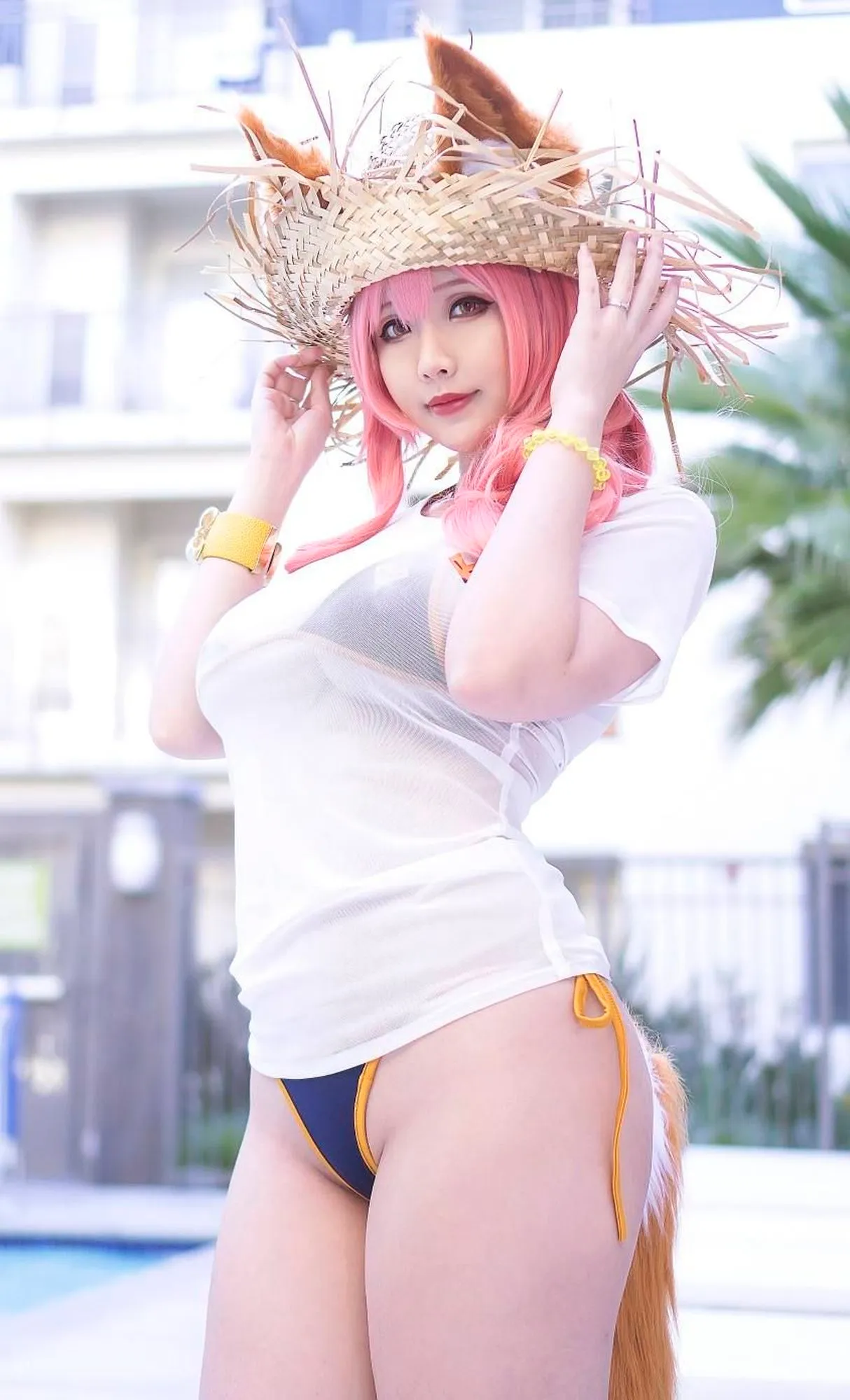 图片[5]-No.032-Tamamo Bikini (Fate Grand Order) [9P]-coswz-cos王者