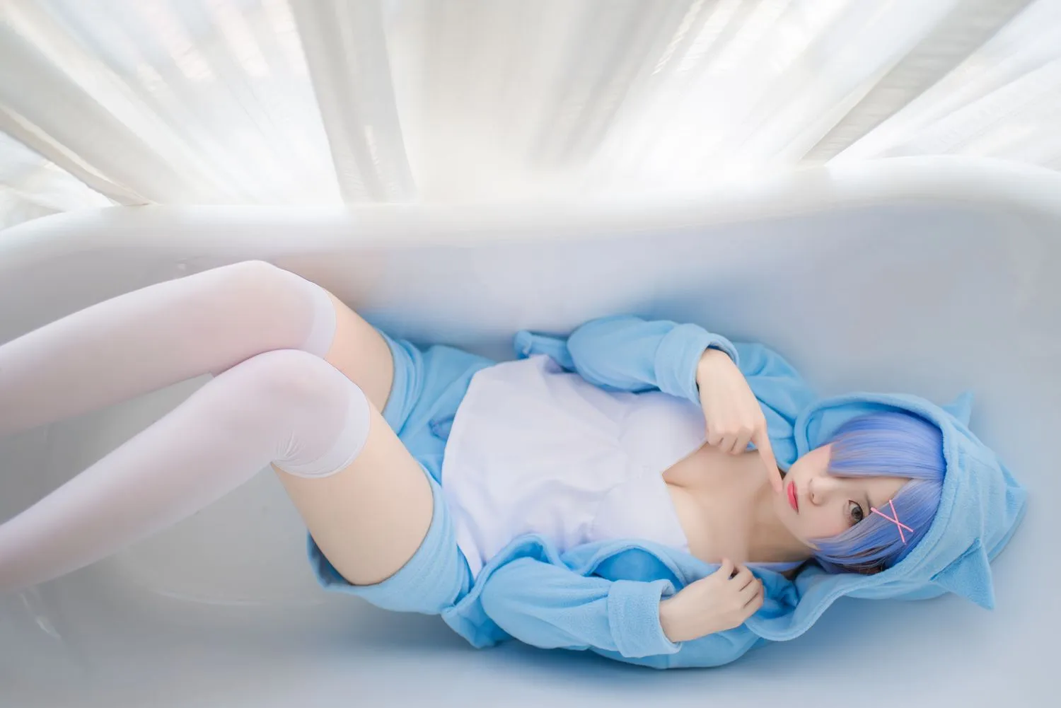 图片[3]-No.034-小野-蕾姆-蓝色精灵 [22P]-coswz-cos王者