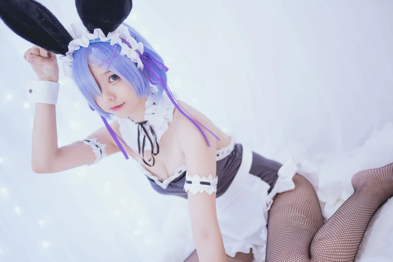 图片[2]-No.035-小野-蕾姆-兔女郎 [26P]-coswz-cos王者