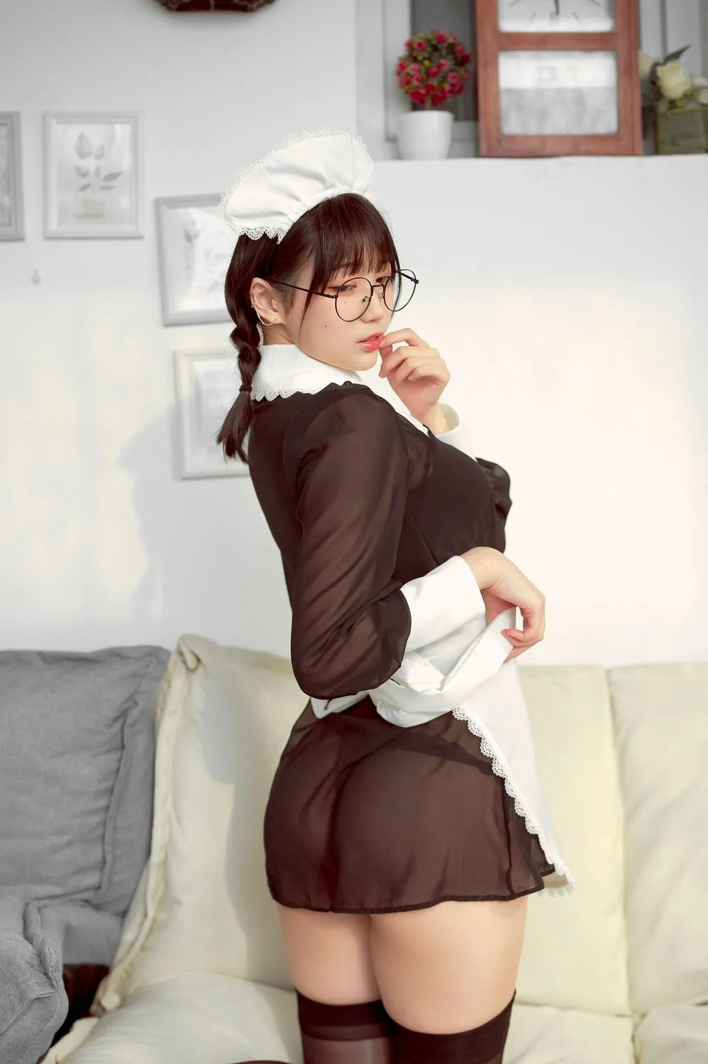 No.036-眼镜女仆 [36P 3V]-图妖社
