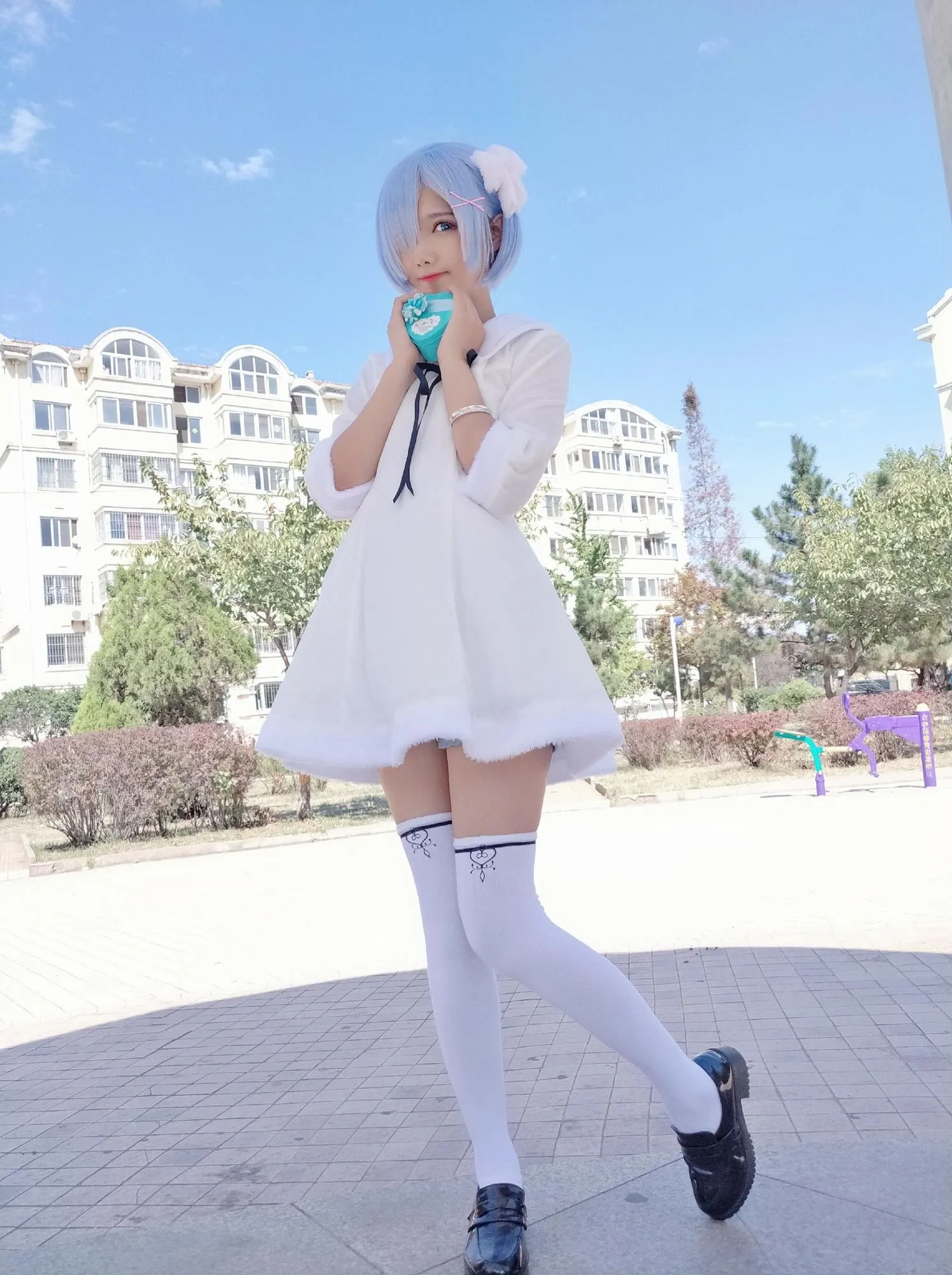 图片[4]-No.038-RE从零开始的异世界生活 蕾姆br服 [15P]-coswz-cos王者