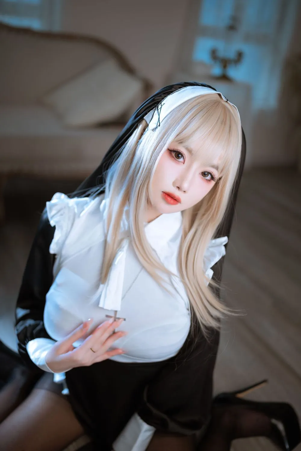 图片[2]-No.046-修女 [47P]-coswz-cos王者
