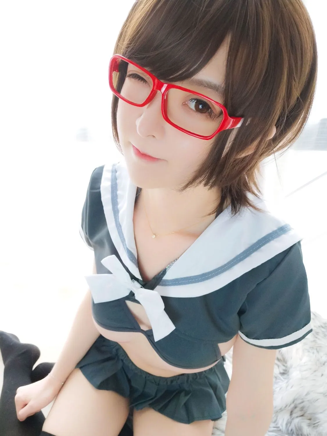 图片[2]-No.054-早安学妹 [37P 1V]-coswz-cos王者