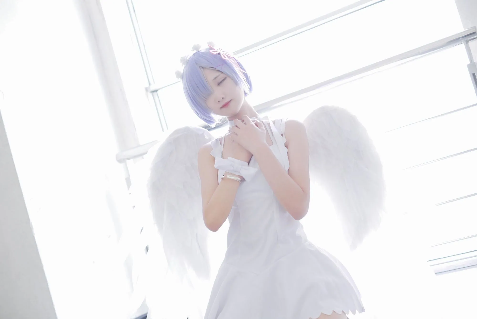 图片[2]-No.054-蕾姆鬼天使 [12P]-coswz-cos王者