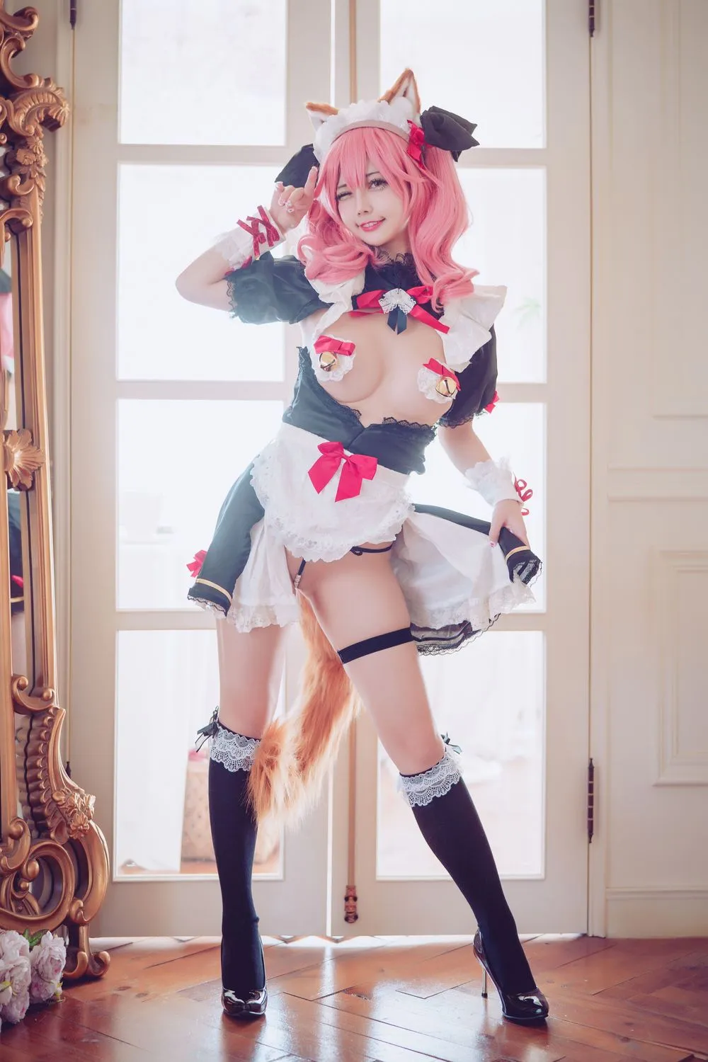 图片[3]-No.064-Tamamo maid [25P]-coswz-cos王者