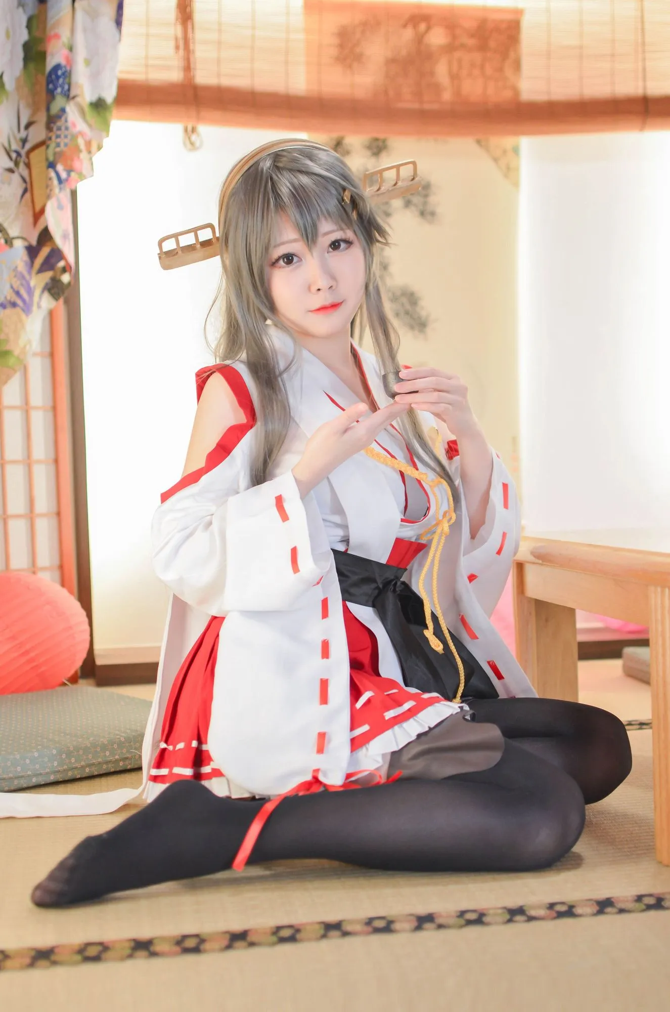 图片[2]-No.002-1 艦これ はるな Haruna [52P]– Tier.1 [16P]-coswz-cos王者