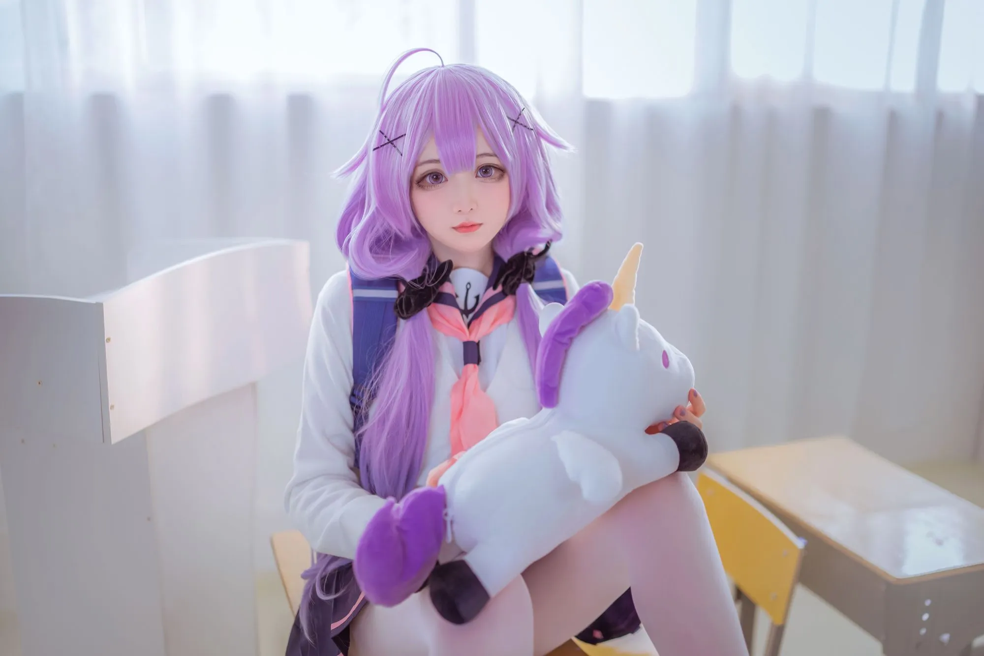 No.004-ユニコーン憧れの遊園地 – コスプレ [14P]-图妖社