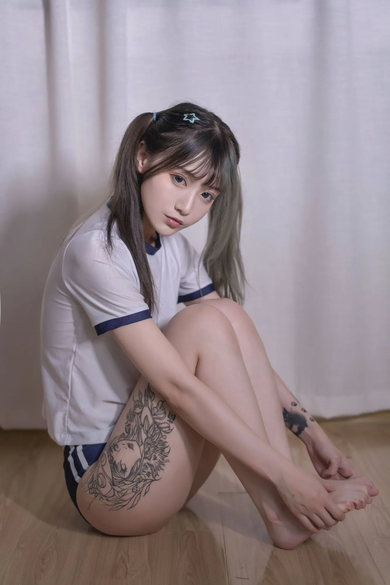 图片[5]-No.013-铁板烧 制服本 – 体操服 [18P]-coswz-cos王者