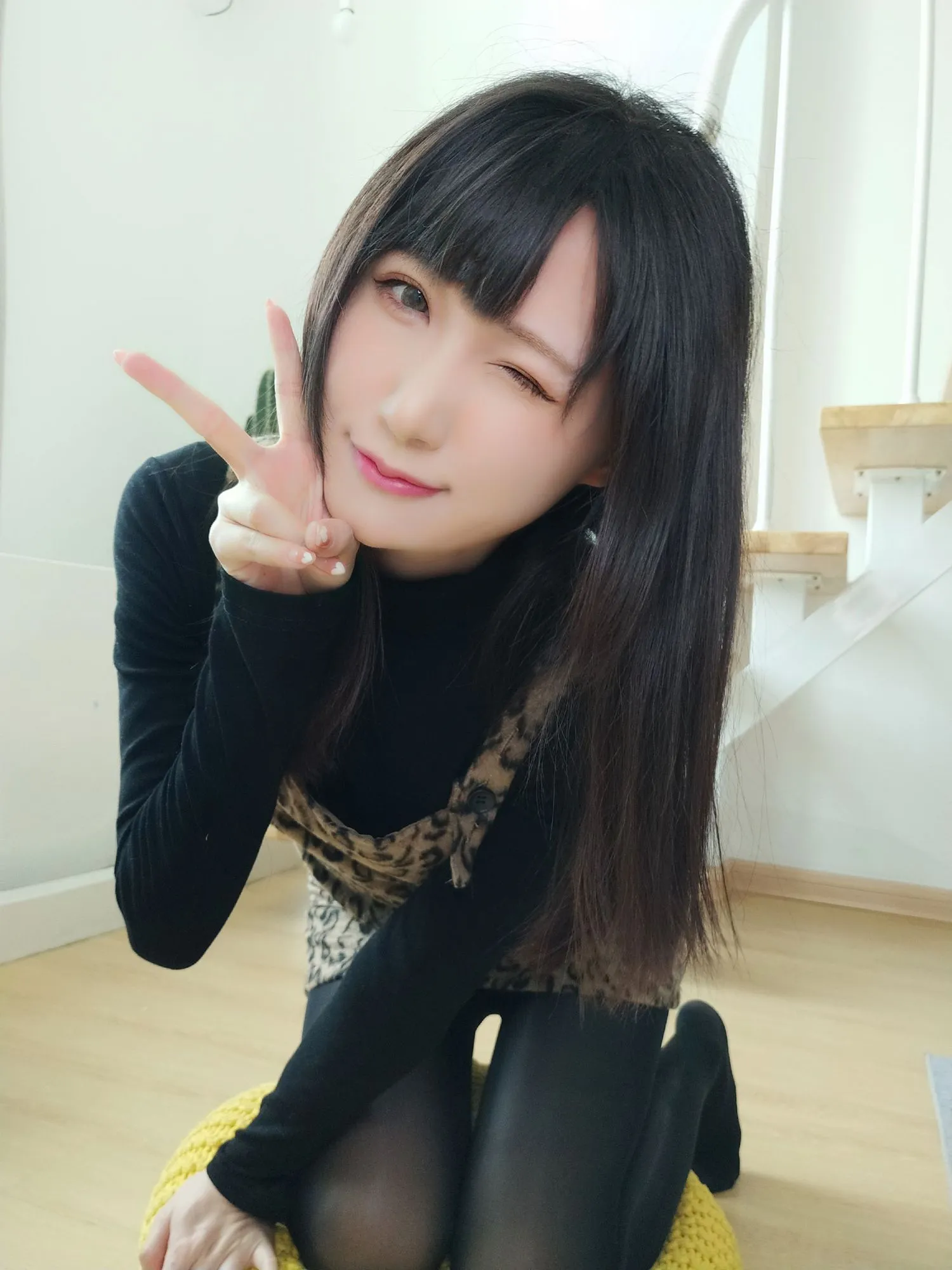 No.010-真爱粉3月 豹纹常服 [22P]-图妖社