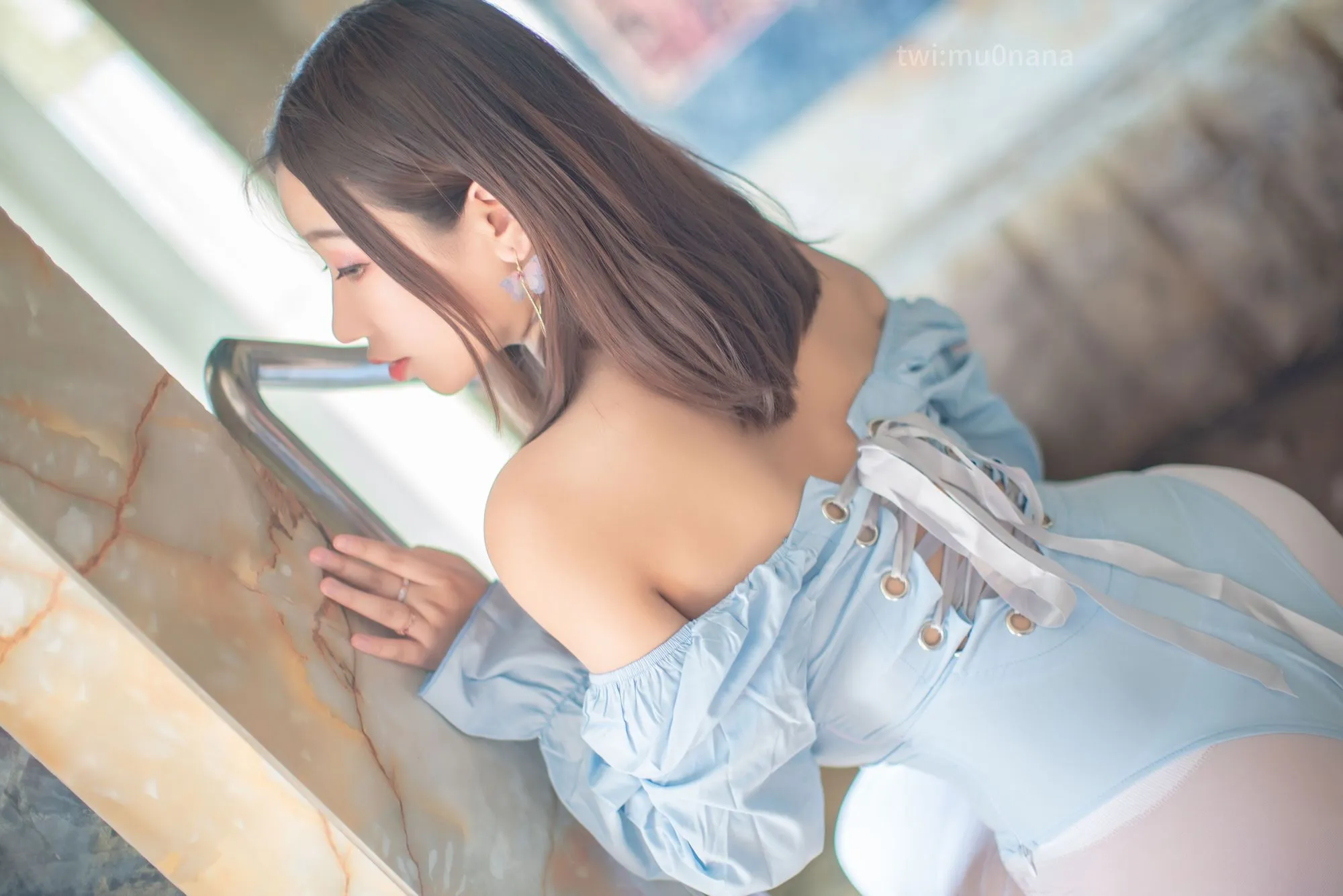 图片[3]-No.042-写真小合集 – 温泉白丝 [37P]-coswz-cos王者