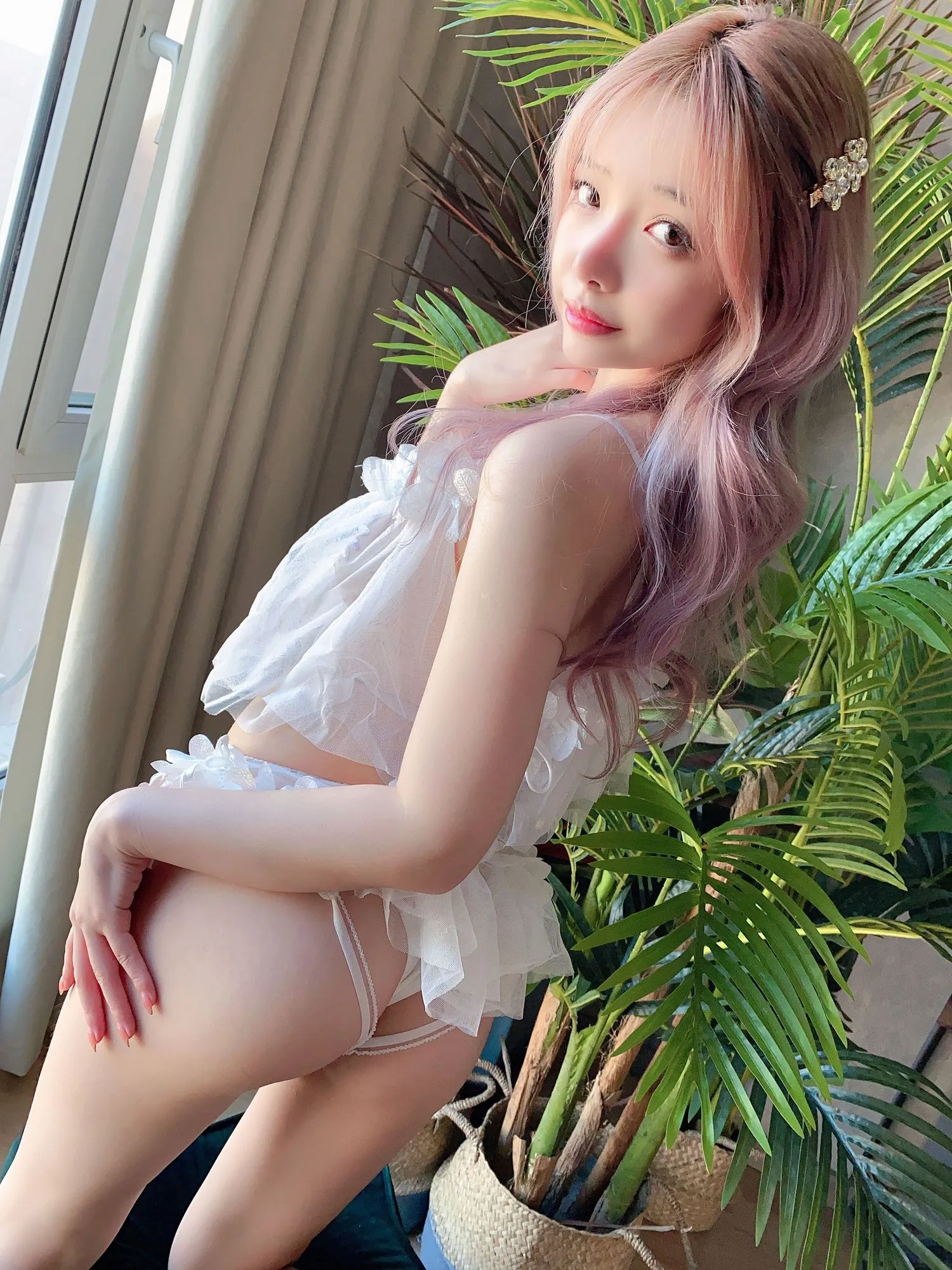 图片[2]-No.030-6月自拍礼包 – 纯白花朵 [29P]-coswz-cos王者