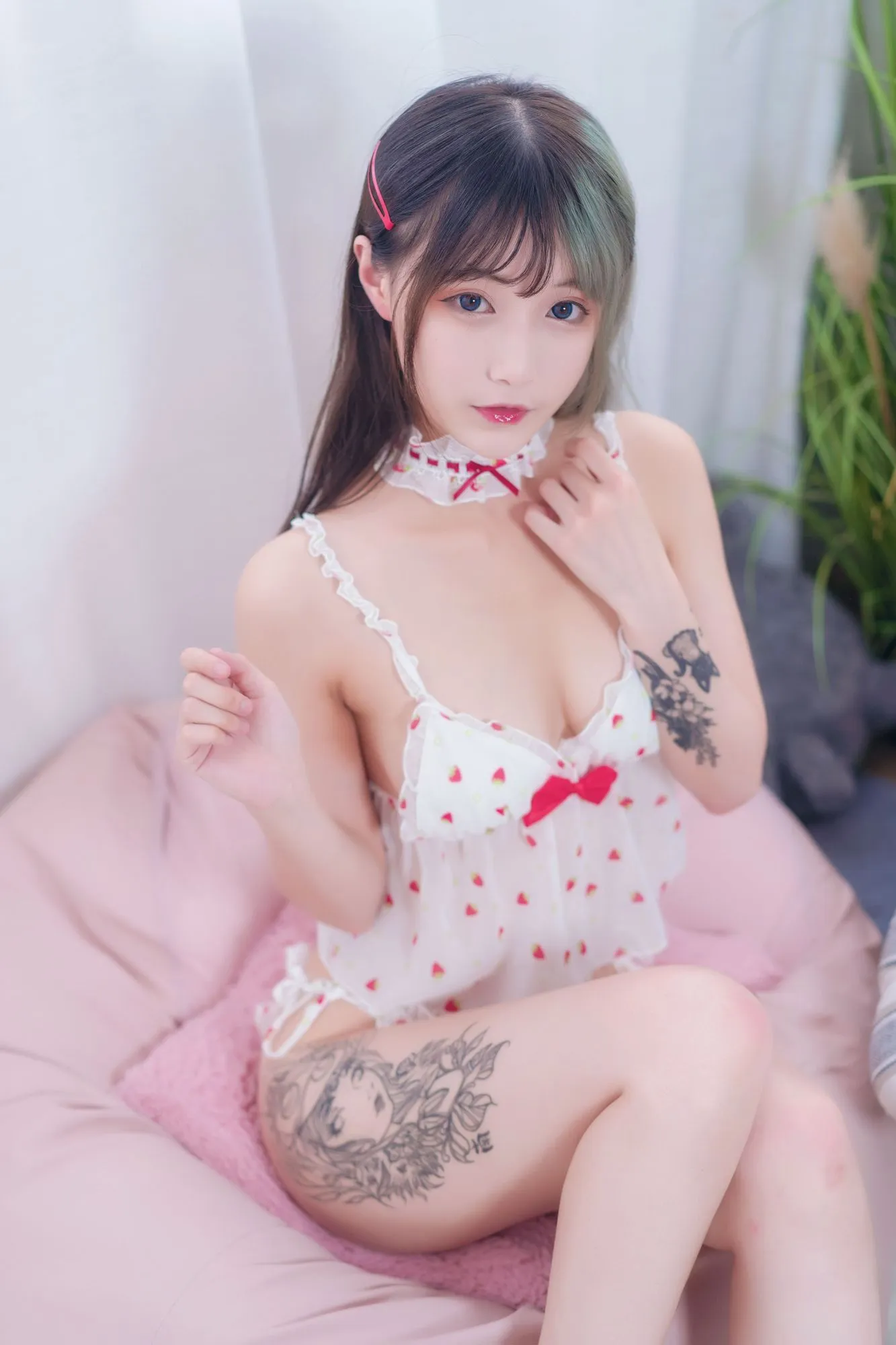 图片[3]-No.013-铁板烧 制服本 – 草莓 [20P]-coswz-cos王者