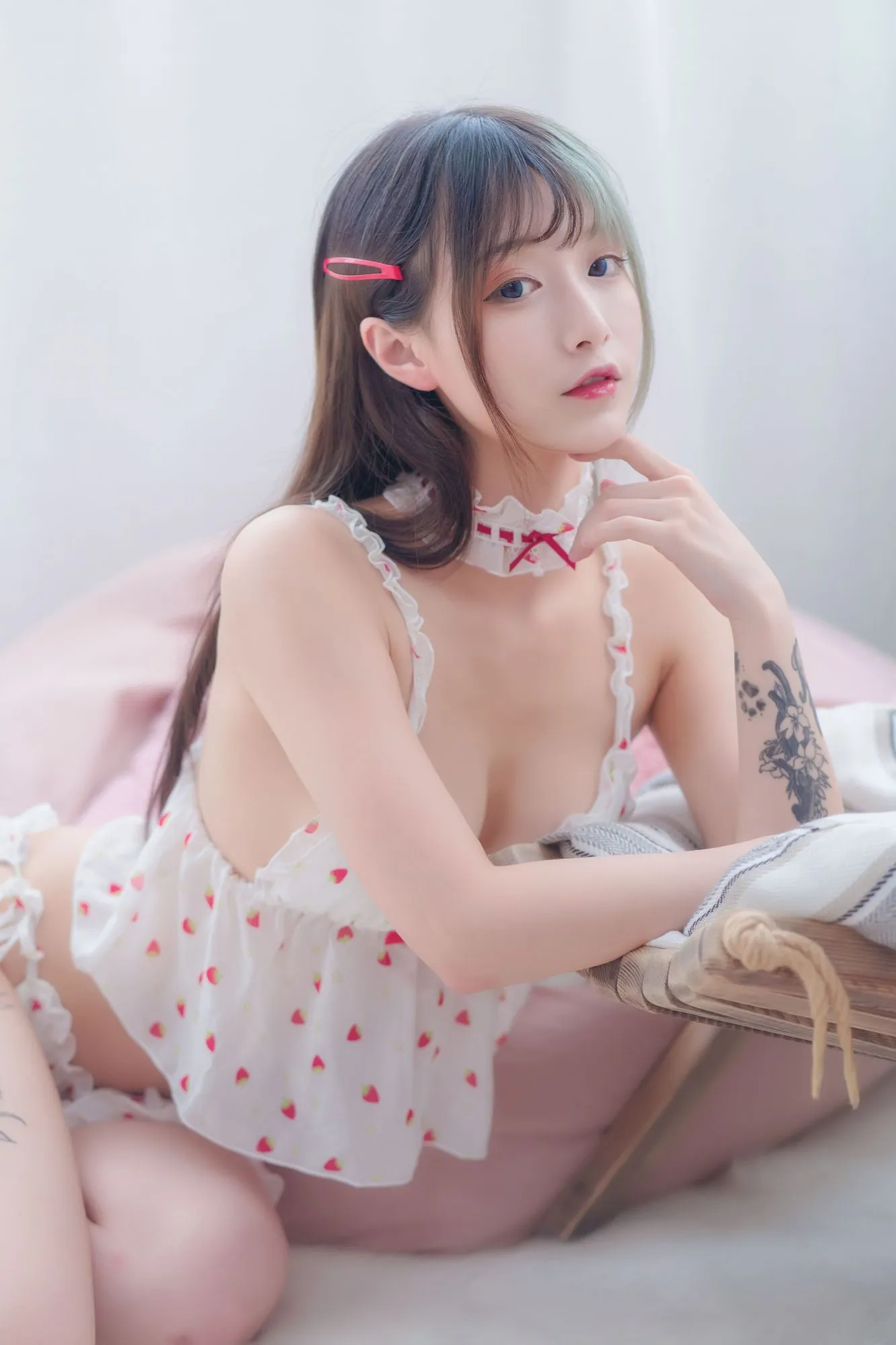 图片[4]-No.013-铁板烧 制服本 – 草莓 [20P]-coswz-cos王者