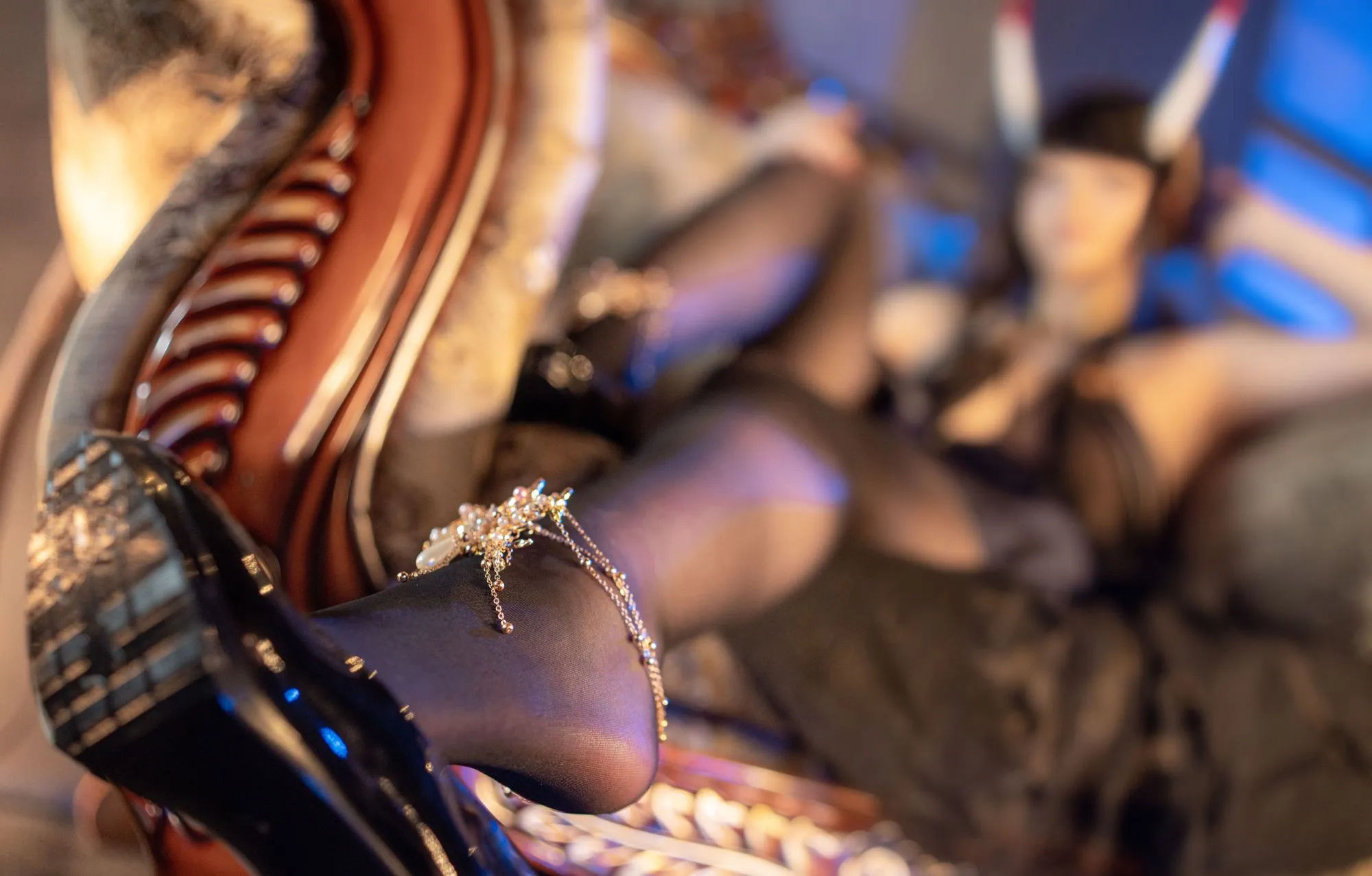 图片[2]-No.002-能代♡夜饗の絶園Cosplay – 黒タイツ-coswz-cos王者