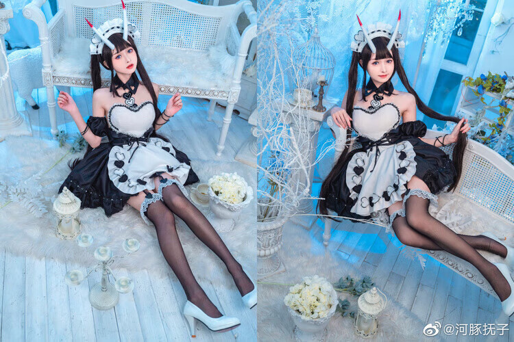 河豚抚子，颜值COS双绝，12套图集让你沉醉二次元之美！！！