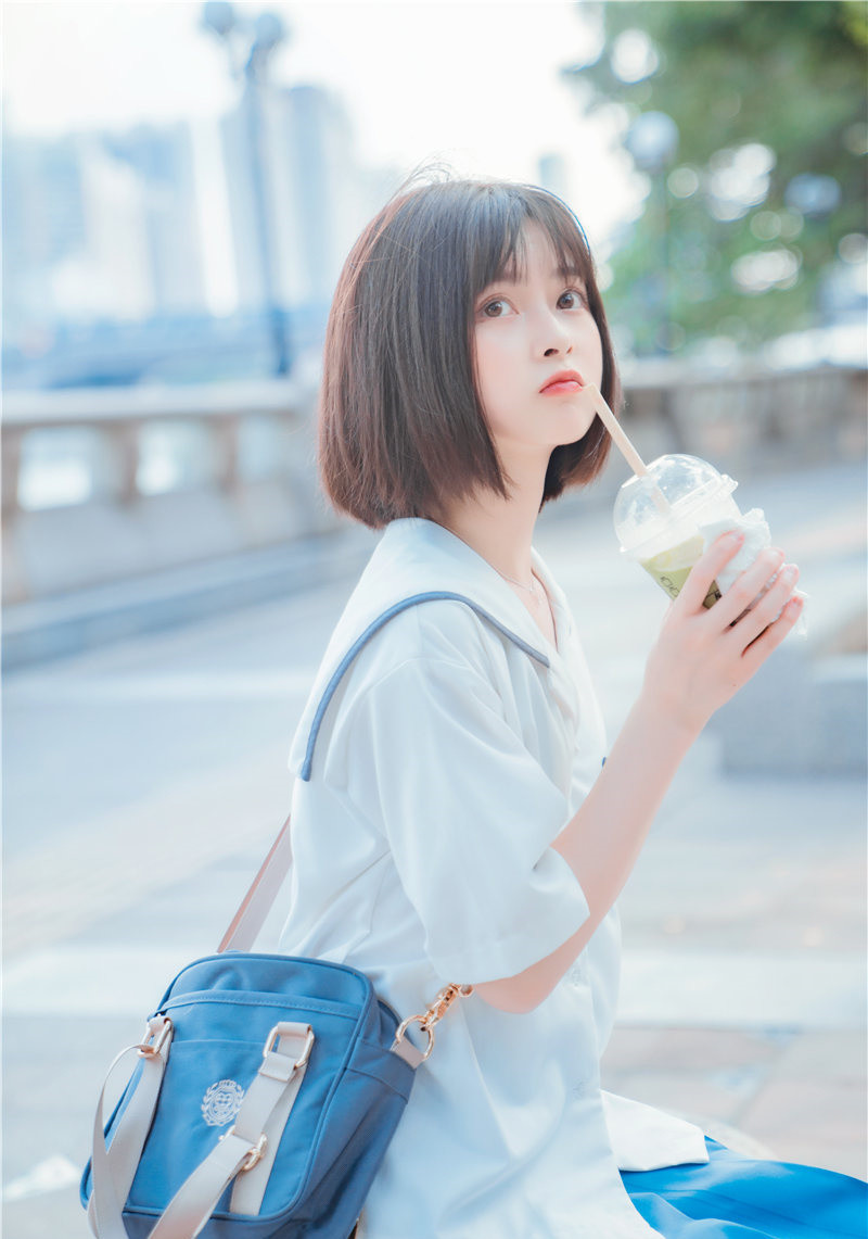 河豚抚子，颜值COS双绝，12套图集让你沉醉二次元之美！！！