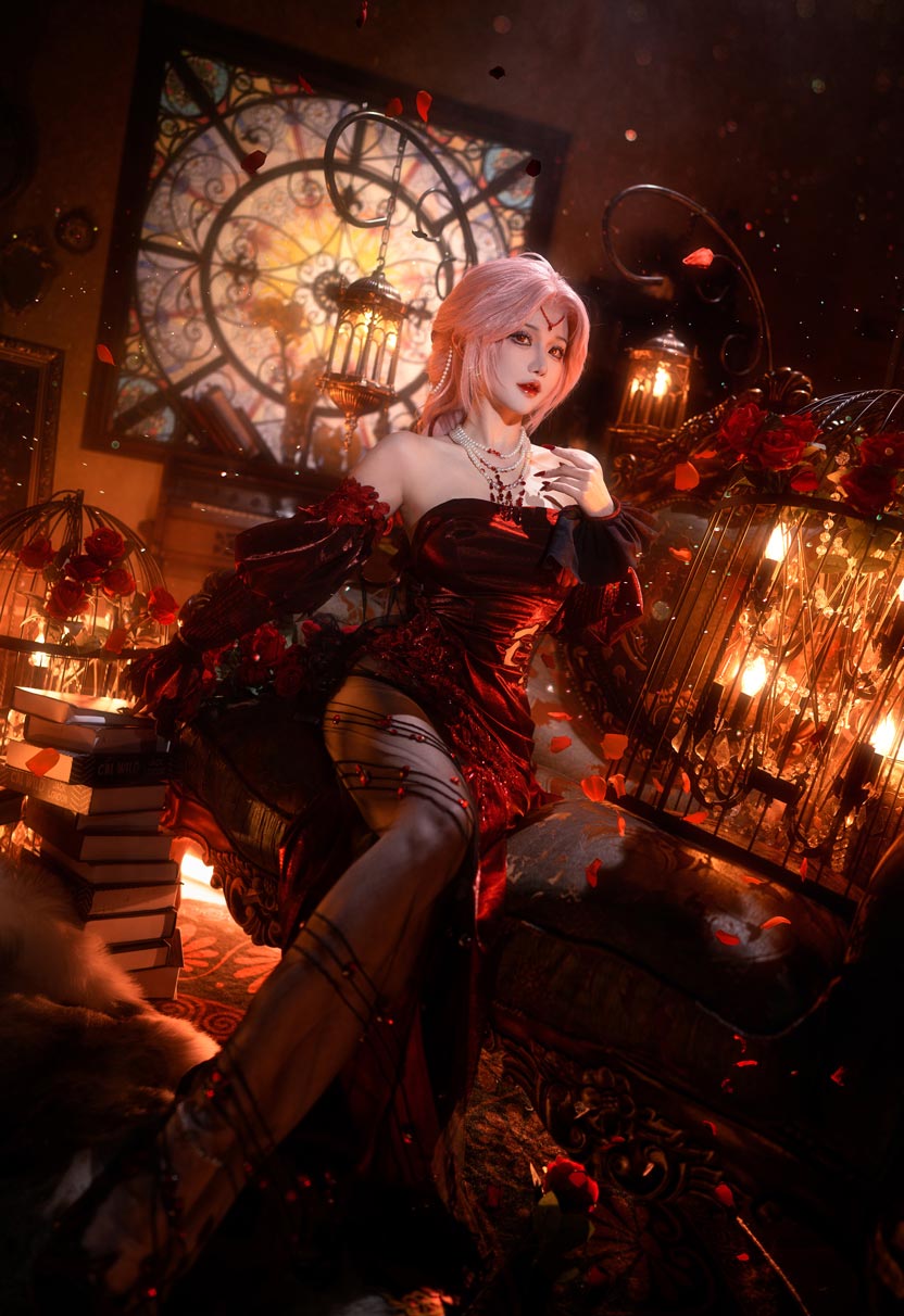 情迷99.6万粉丝，露兒大魔王cos图集集结！一起来欣赏吧