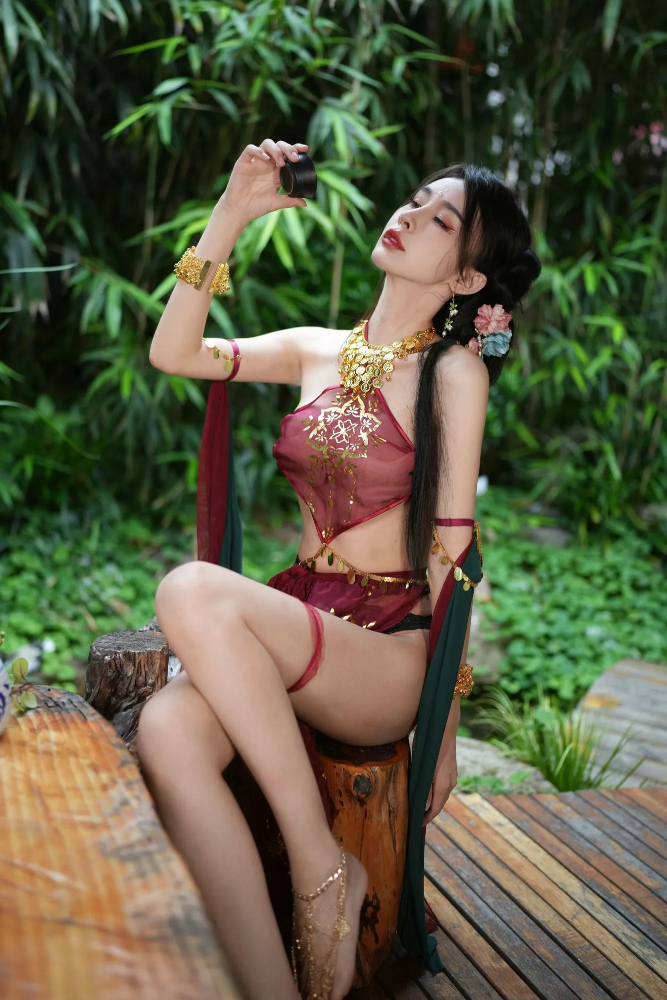 图片[4]-No.001-妲己的古风诱惑力 [23P]-coswz-cos王者