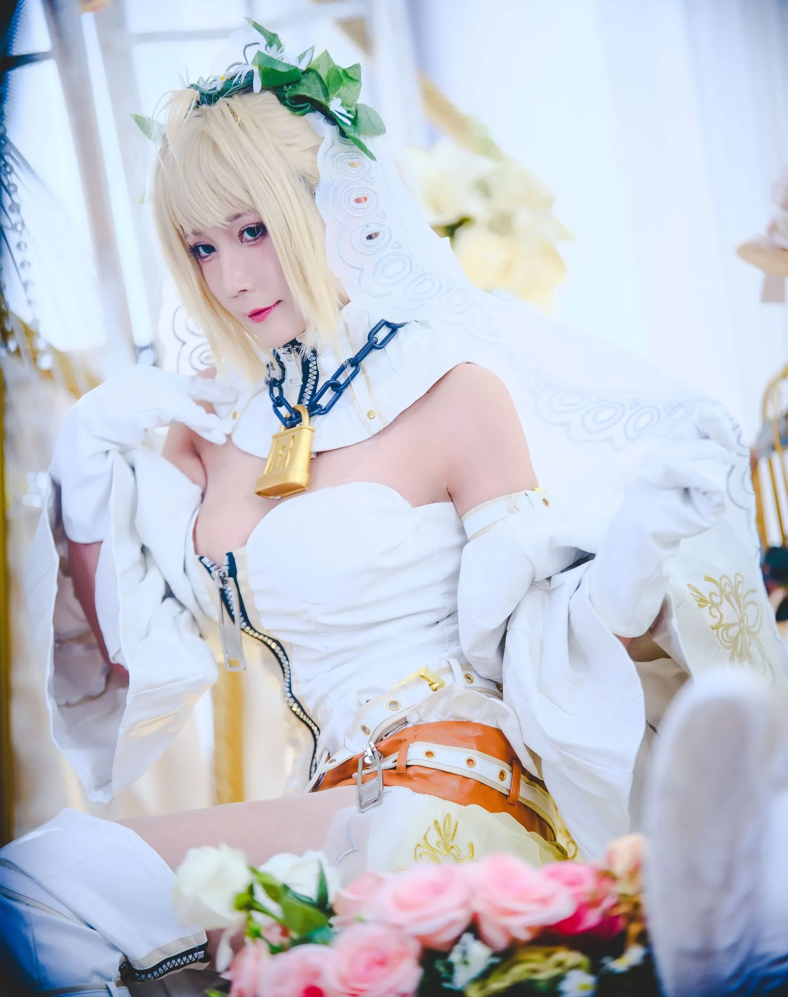 图片[3]-No.001-尼禄花嫁 [13P]-coswz-cos王者