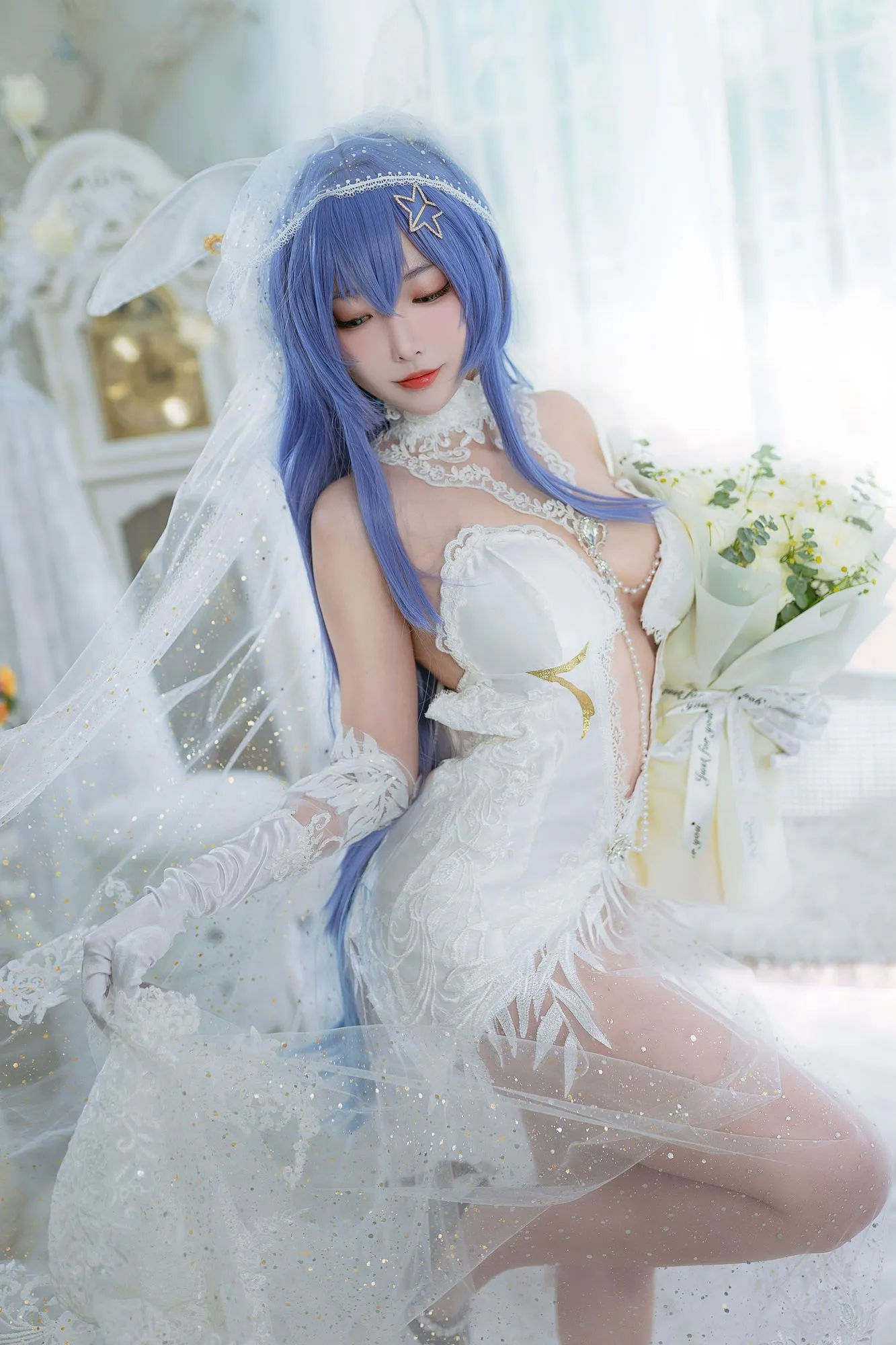 图片[3]-No.001-花园花嫁 [27P]-coswz-cos王者