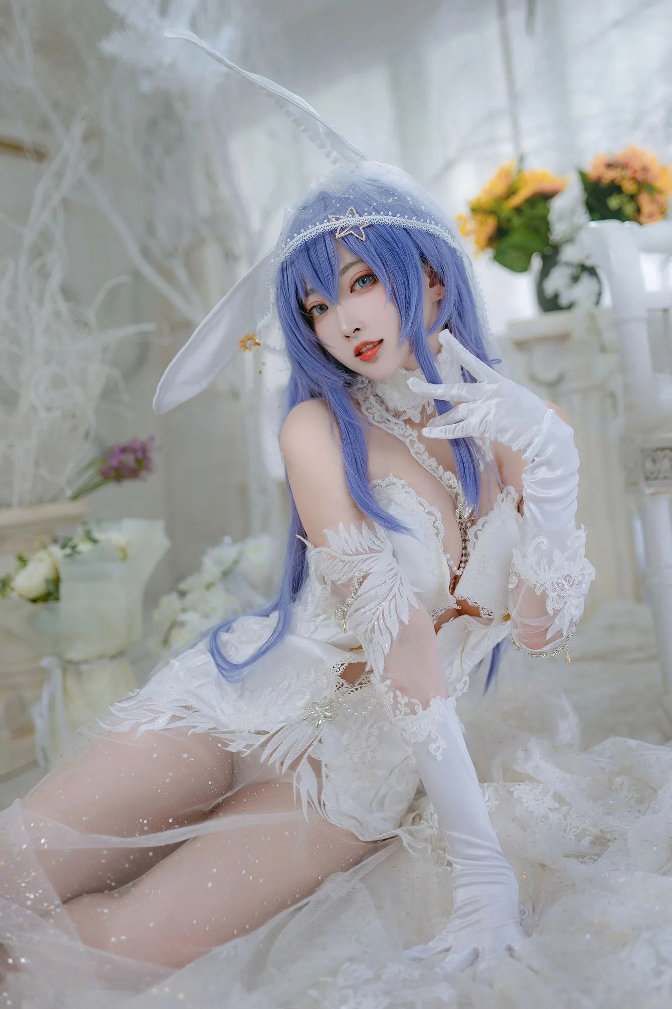 图片[4]-No.001-花园花嫁 [27P]-coswz-cos王者