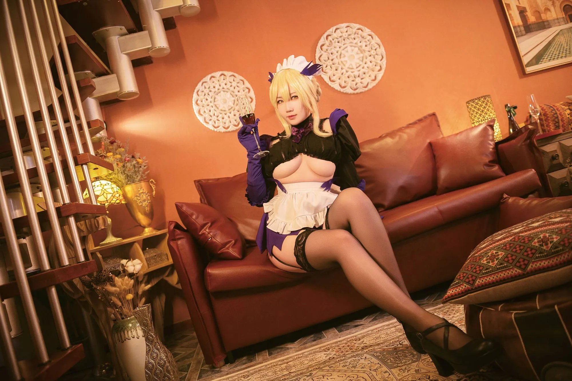 图片[2]-No.001-黑枪呆女仆 [25P]-coswz-cos王者