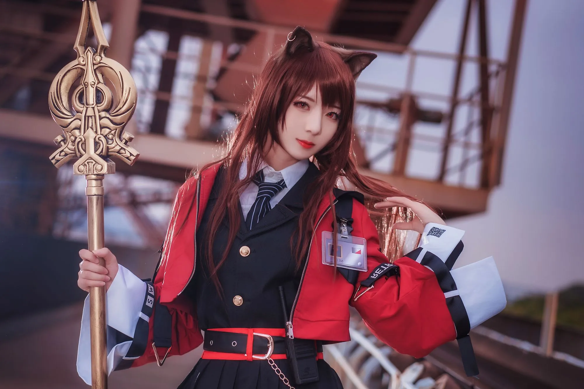 图片[2]-No.002-明日方舟 天火 [14P]-coswz-cos王者
