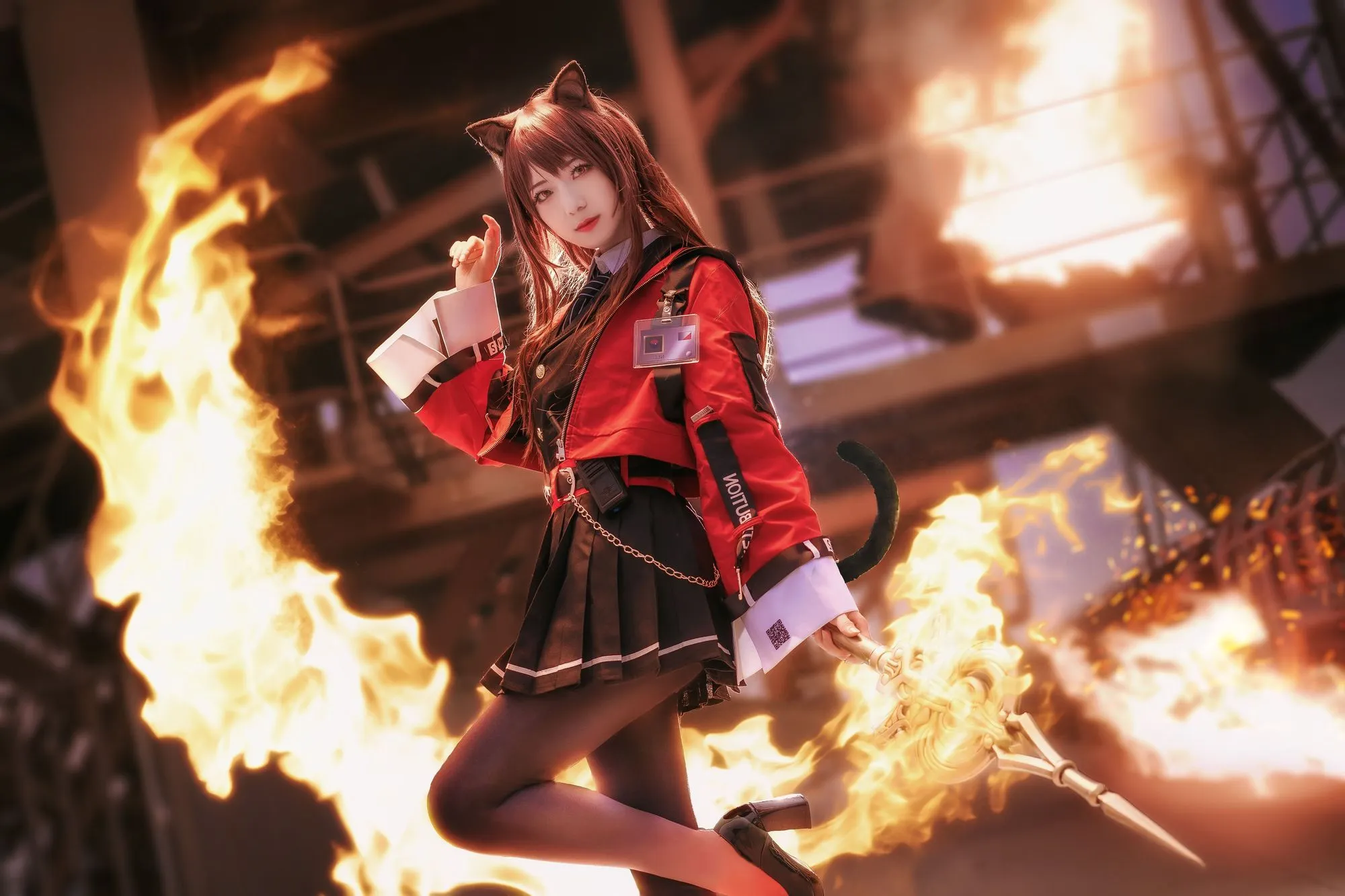 图片[3]-No.002-明日方舟 天火 [14P]-coswz-cos王者