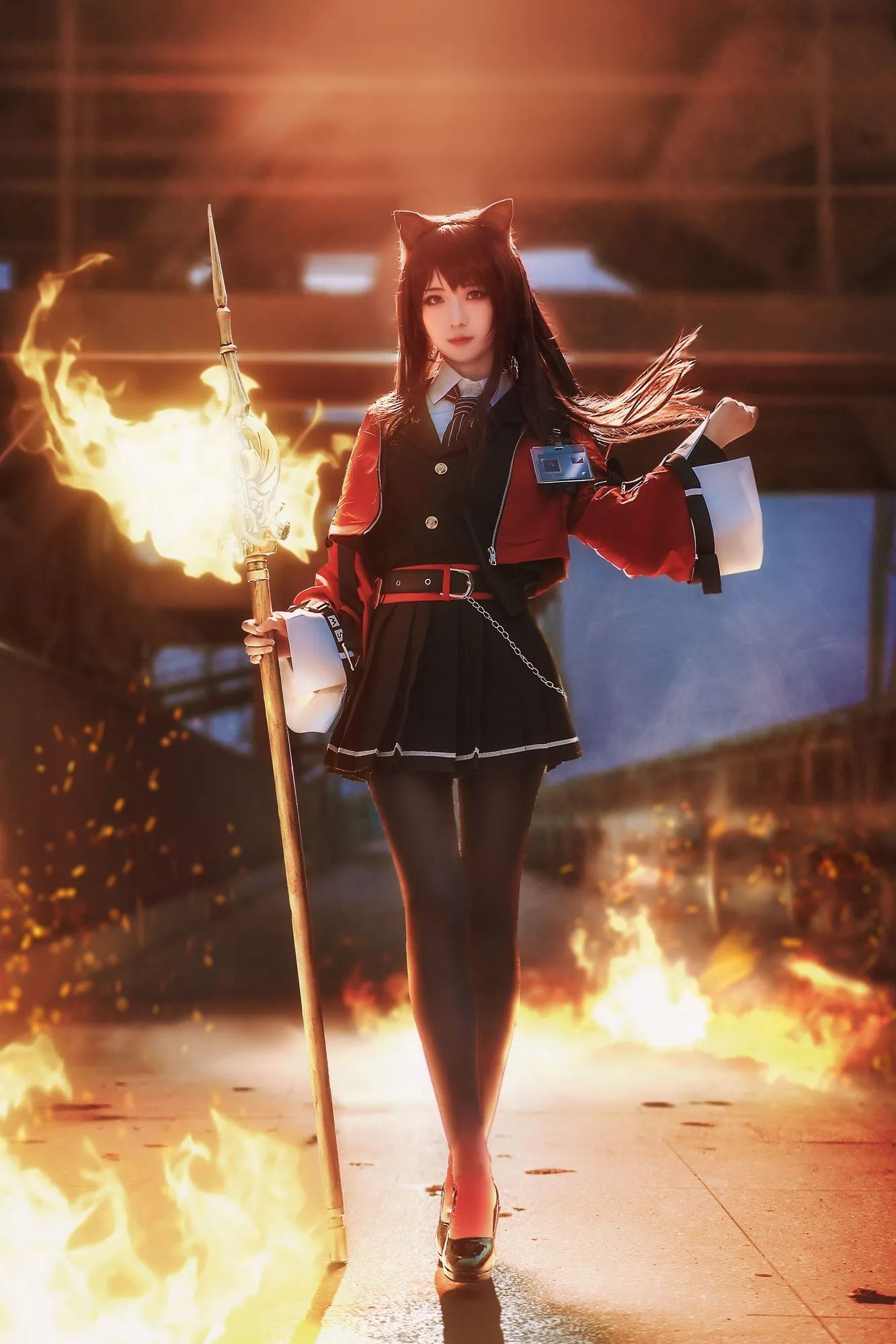 图片[4]-No.002-明日方舟 天火 [14P]-coswz-cos王者