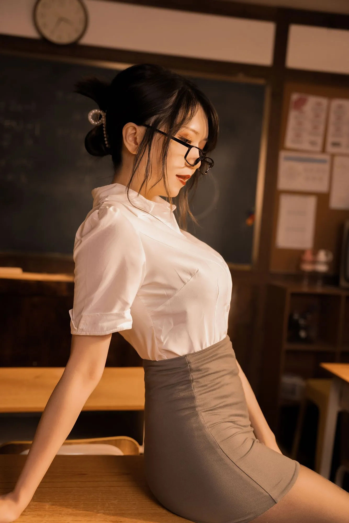 图片[6]-No.002-禁忌教师 [60P 10V]-coswz-cos王者