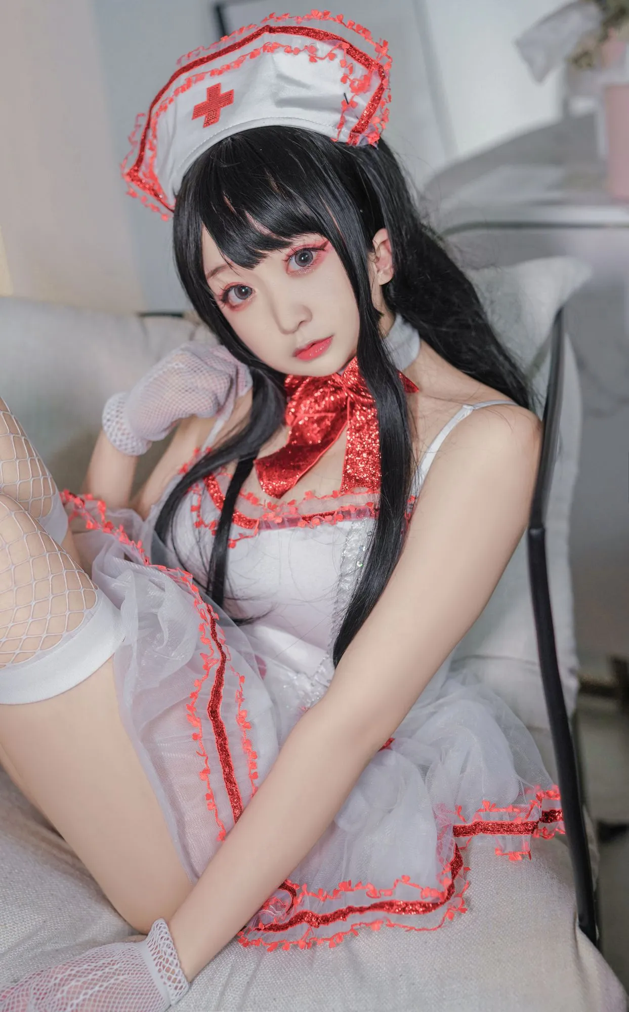 图片[3]-No.002-蕾丝护士 [42P]-coswz-cos王者