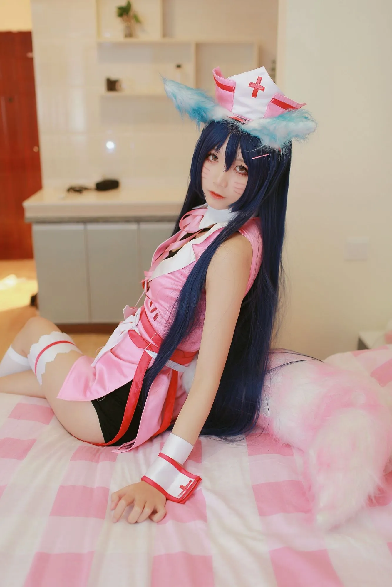 图片[3]-No.002-阿狸护士服 [37P]-coswz-cos王者