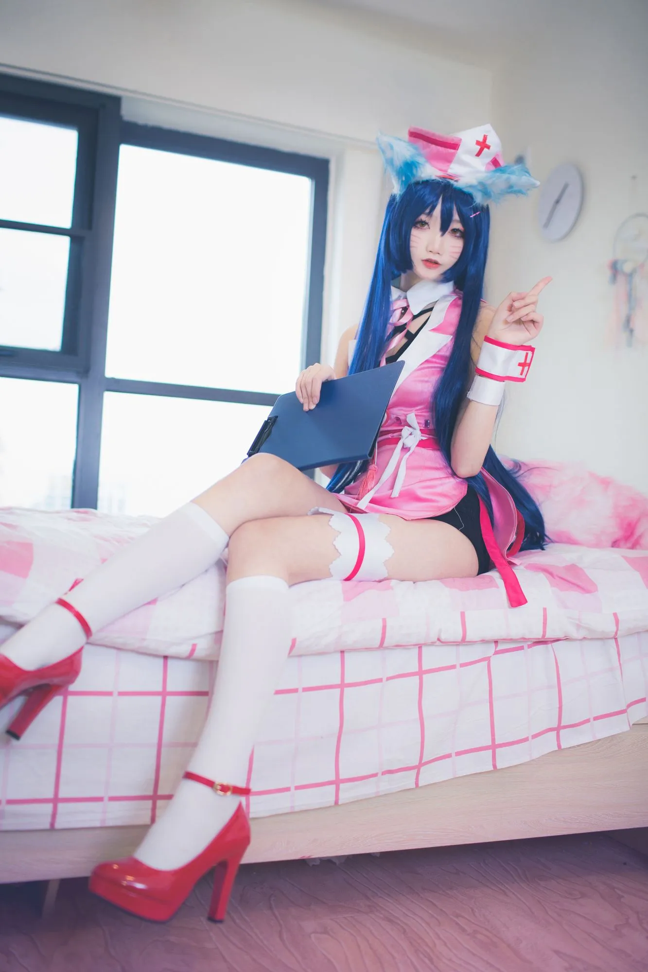 图片[4]-No.002-阿狸护士服 [37P]-coswz-cos王者