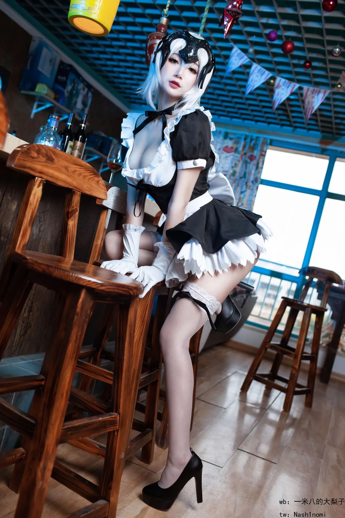 图片[3]-No.002-黑贞GK手办女仆 [29P]-coswz-cos王者