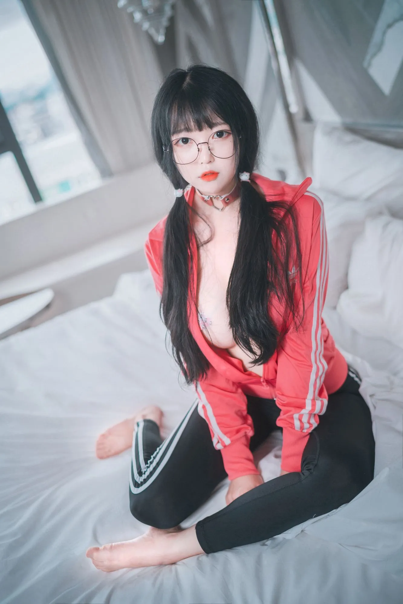 图片[4]-No.002-[DJAWA] Hot Pink Jersey! [81P]-coswz-cos王者