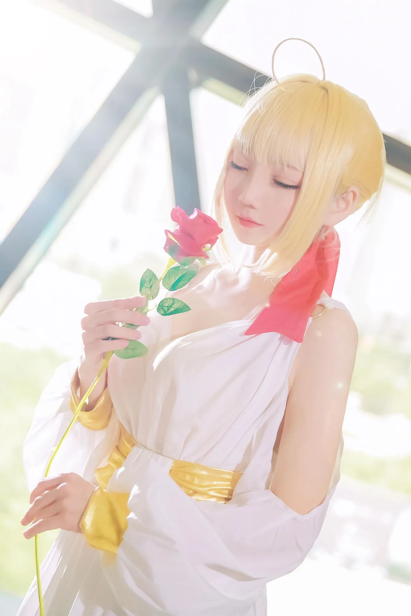 图片[2]-No.002-FATE 尼禄睡裙 [10P]-coswz-cos王者