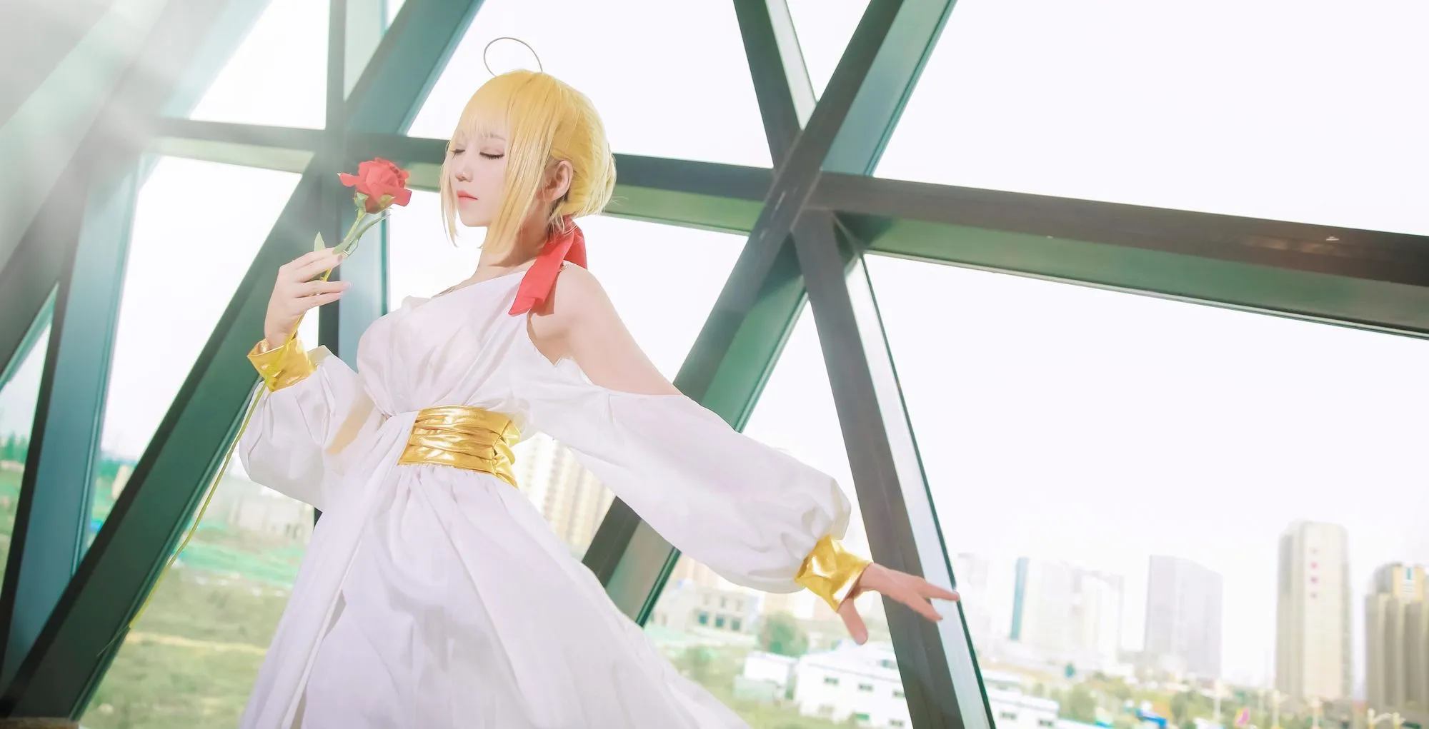 图片[4]-No.002-FATE 尼禄睡裙 [10P]-coswz-cos王者