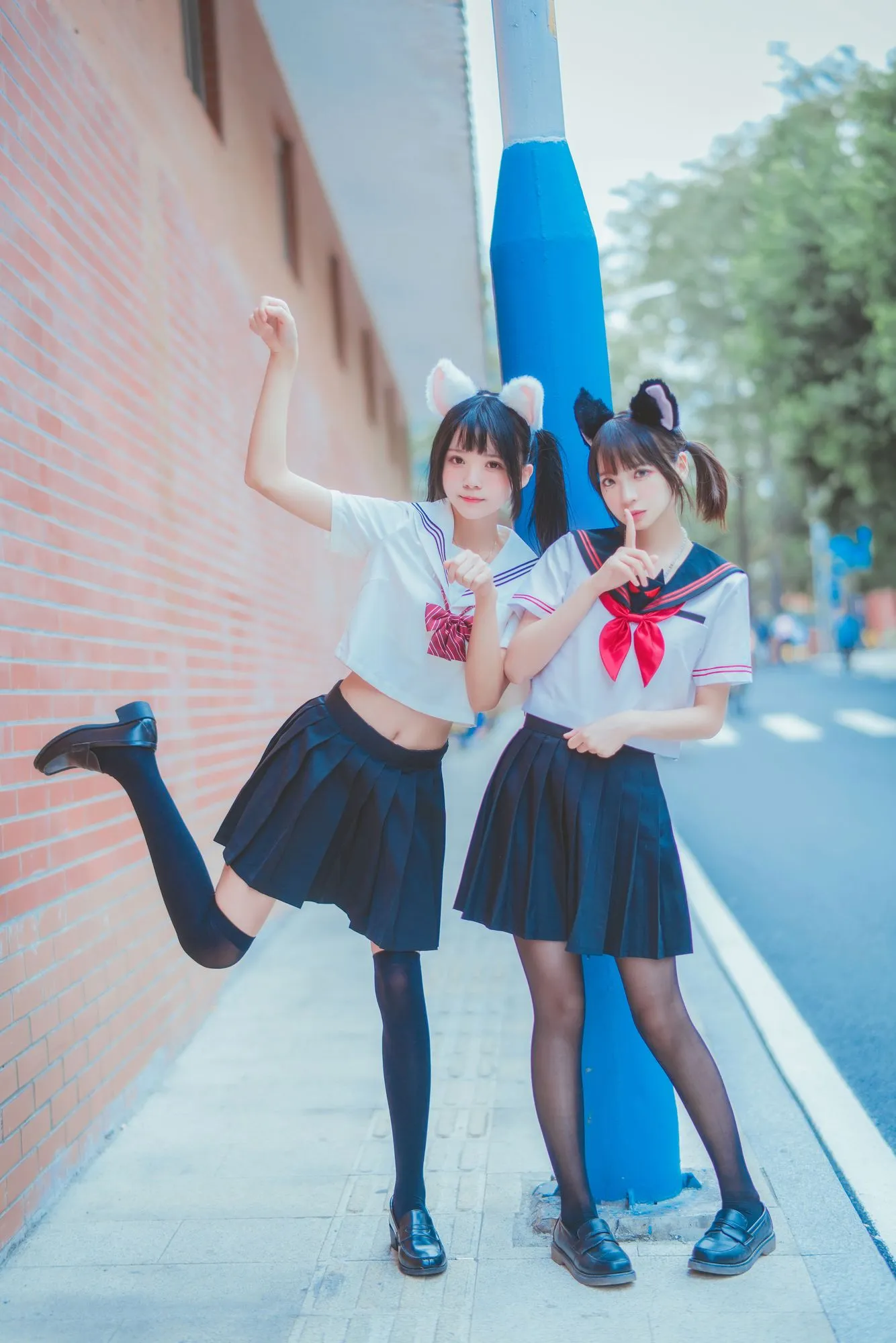 图片[2]-No.002-JK百合2 – 桜桃喵&疯猫ss [33P]-coswz-cos王者
