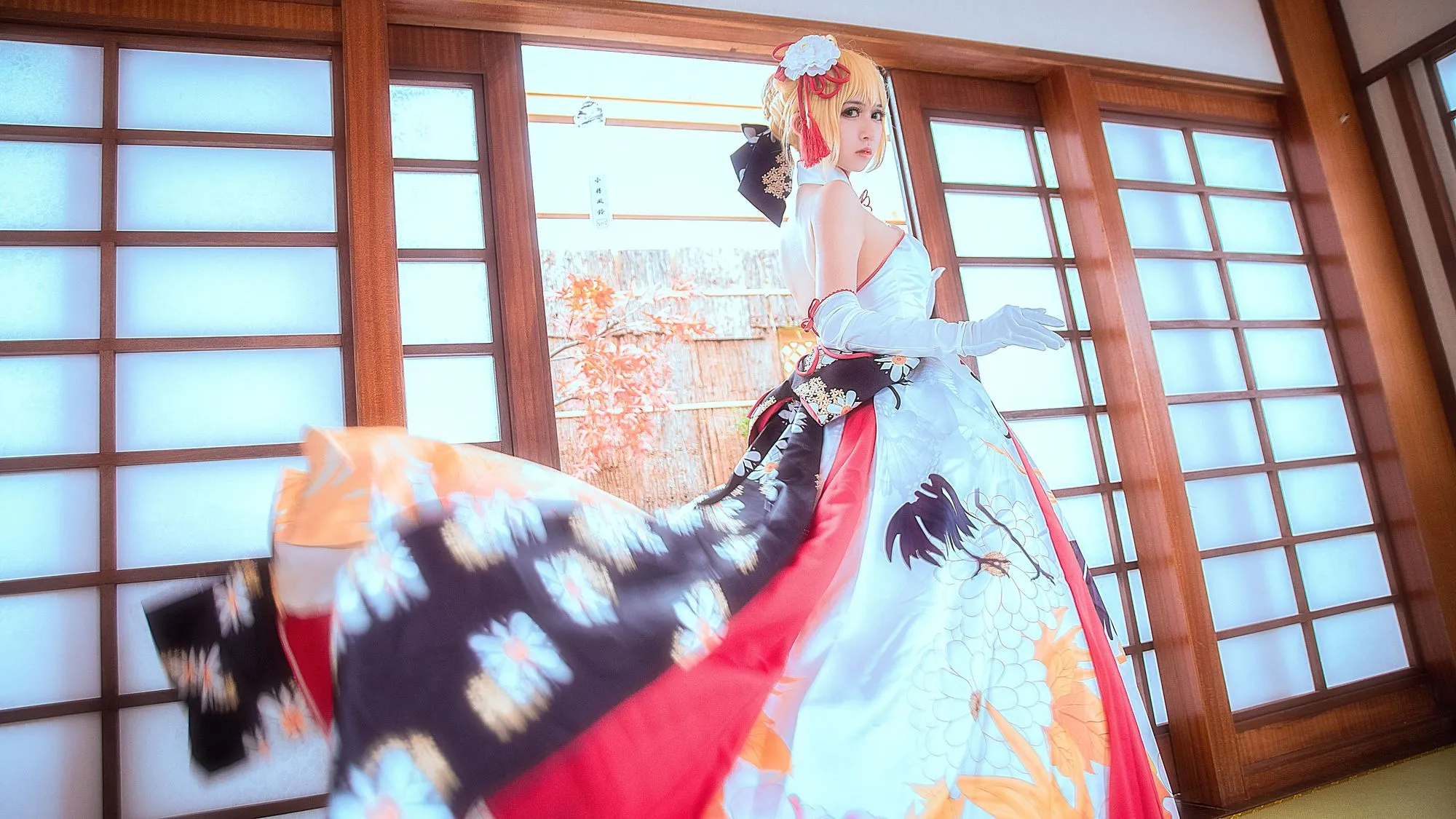 图片[4]-No.002-King of Knight 和风礼服 [18P]-coswz-cos王者