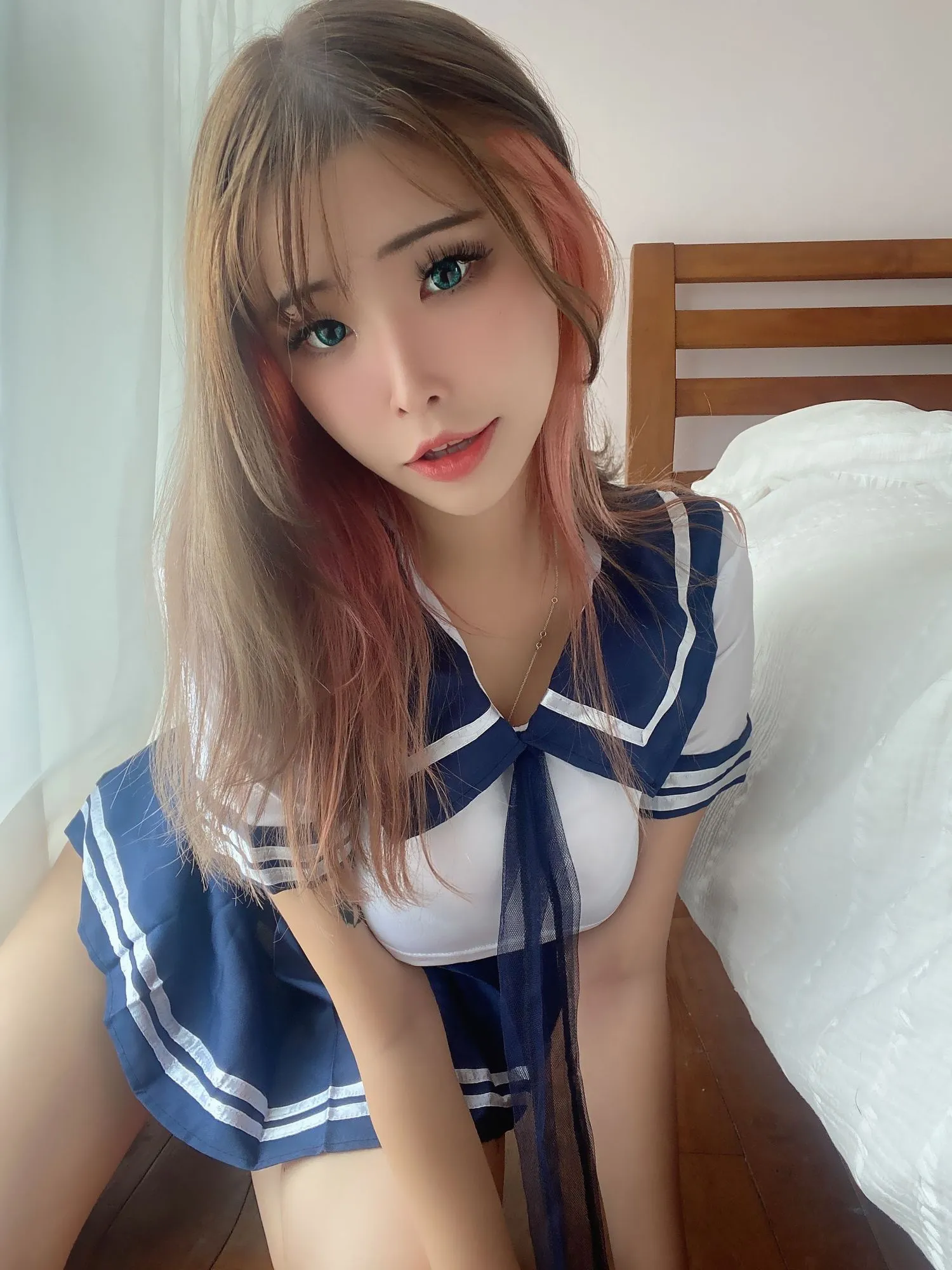 图片[4]-No.002-School Girl [12P 1V]-coswz-cos王者