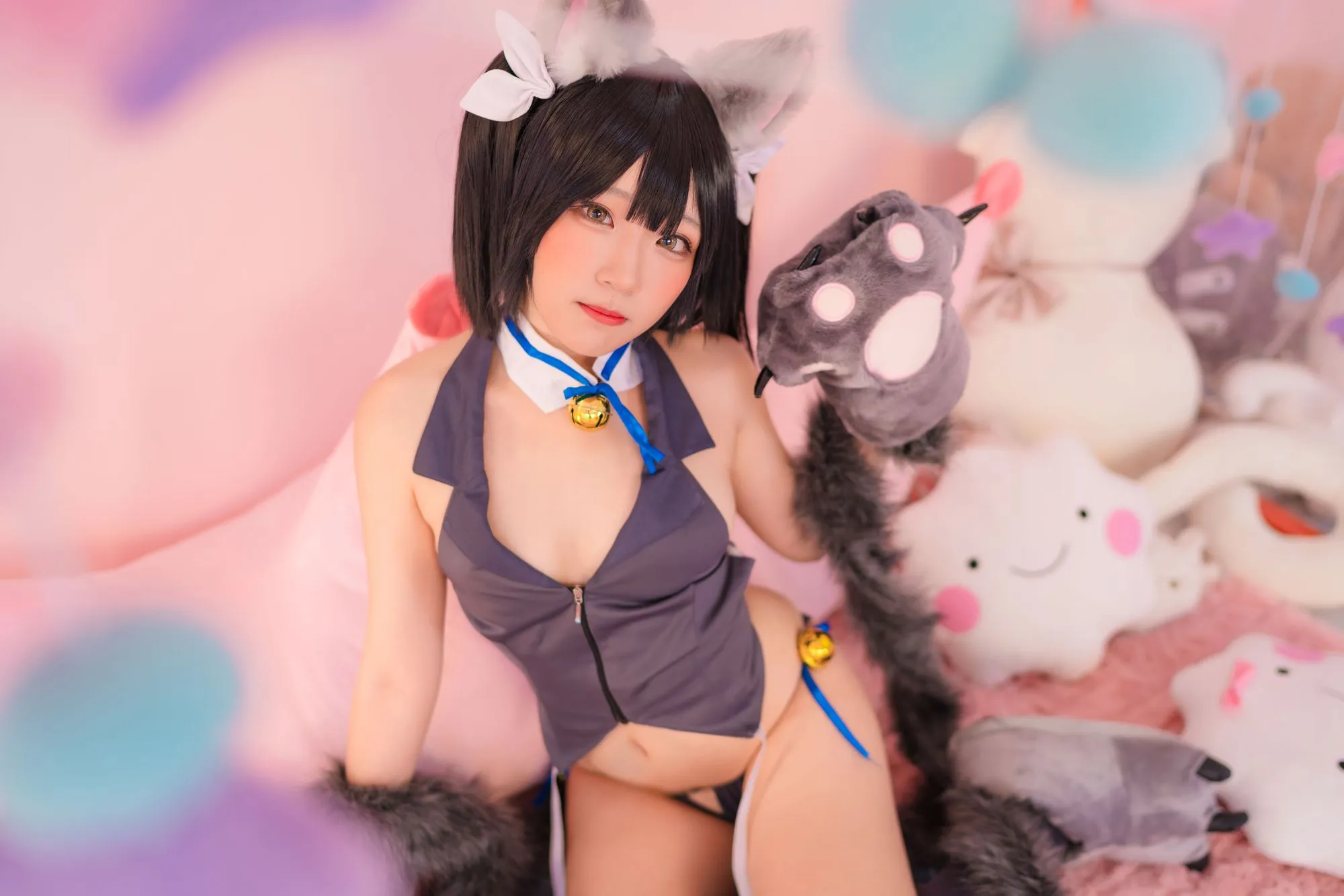 图片[3]-No.003-Fate 衛宮 美遊 黒猫 [28P]-coswz-cos王者