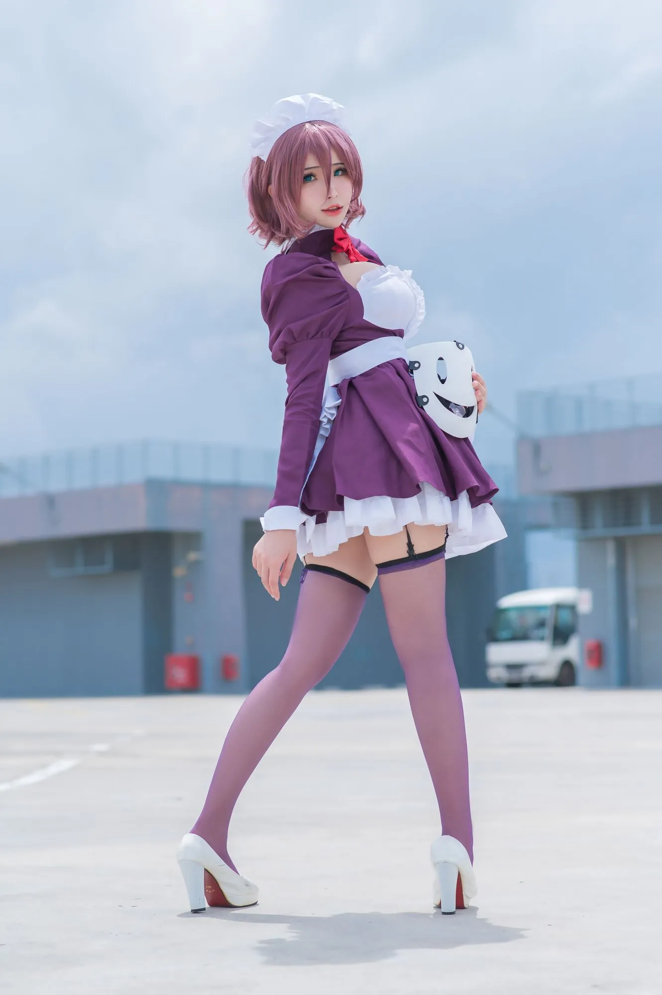 图片[2]-No.003-Maid Mask [12P]-coswz-cos王者