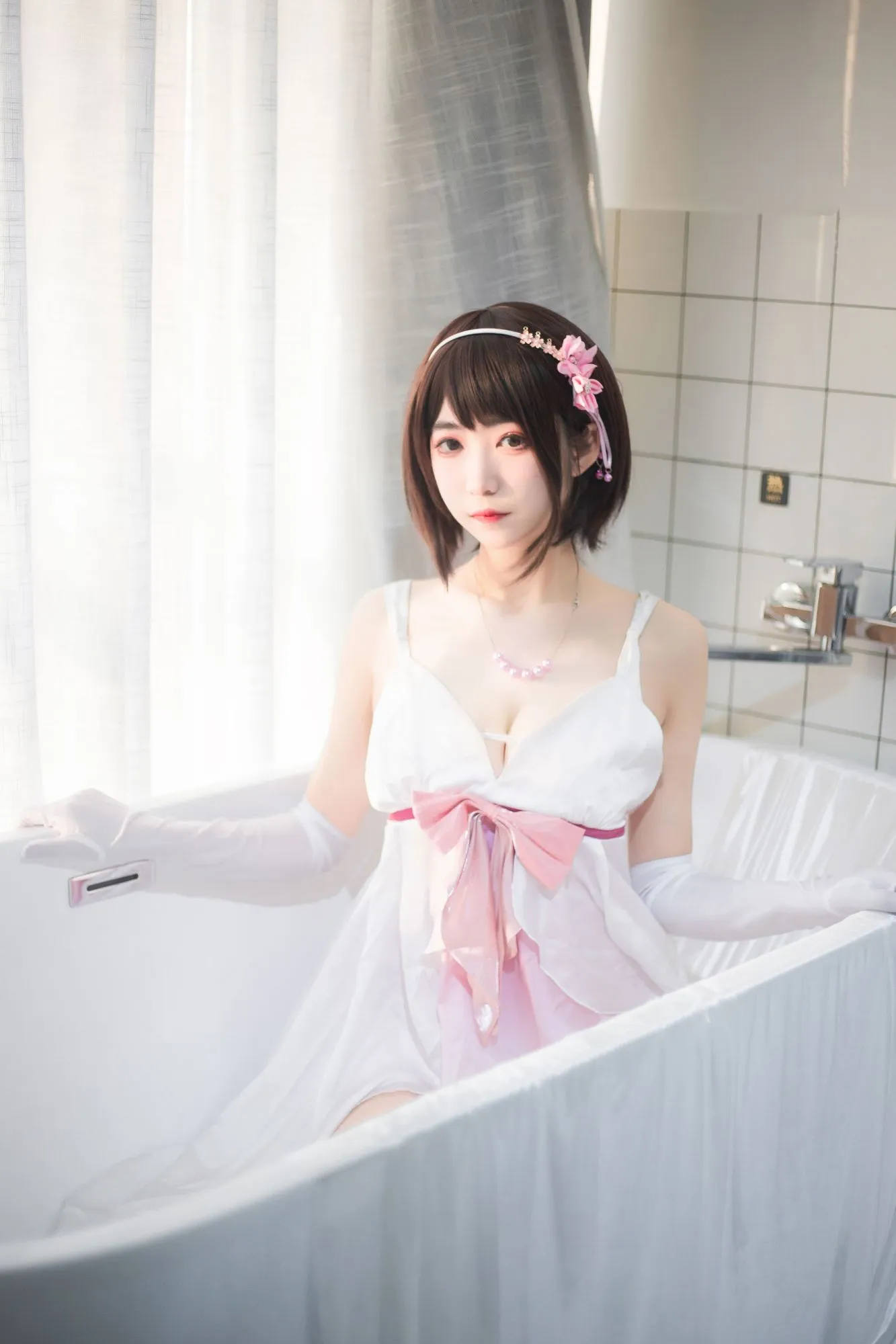 图片[2]-No.004-加藤惠浴室 [25P]-coswz-cos王者