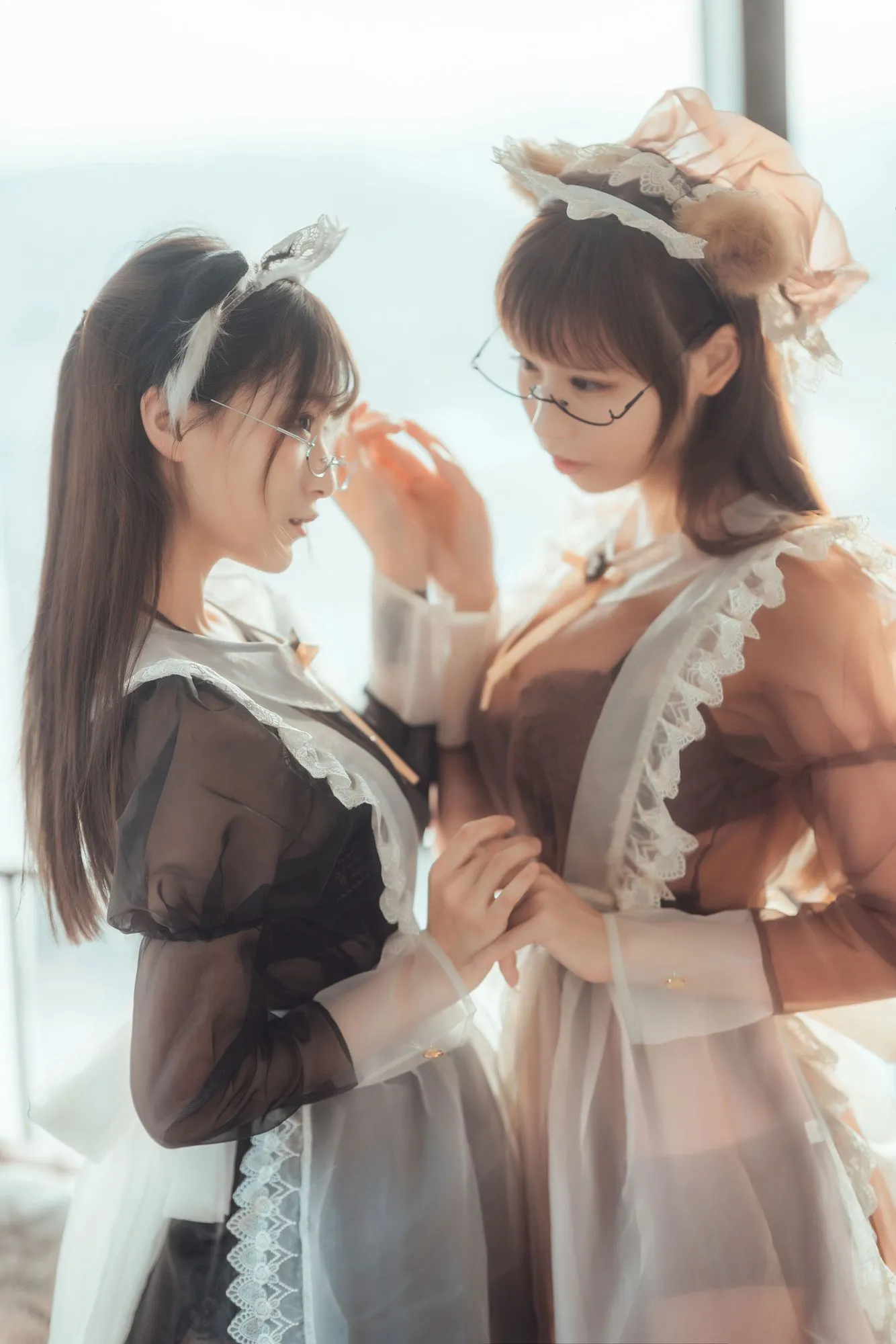 图片[3]-No.004-爱老师+奶文+鬼舞铁板烧透明女仆 [33P]-coswz-cos王者