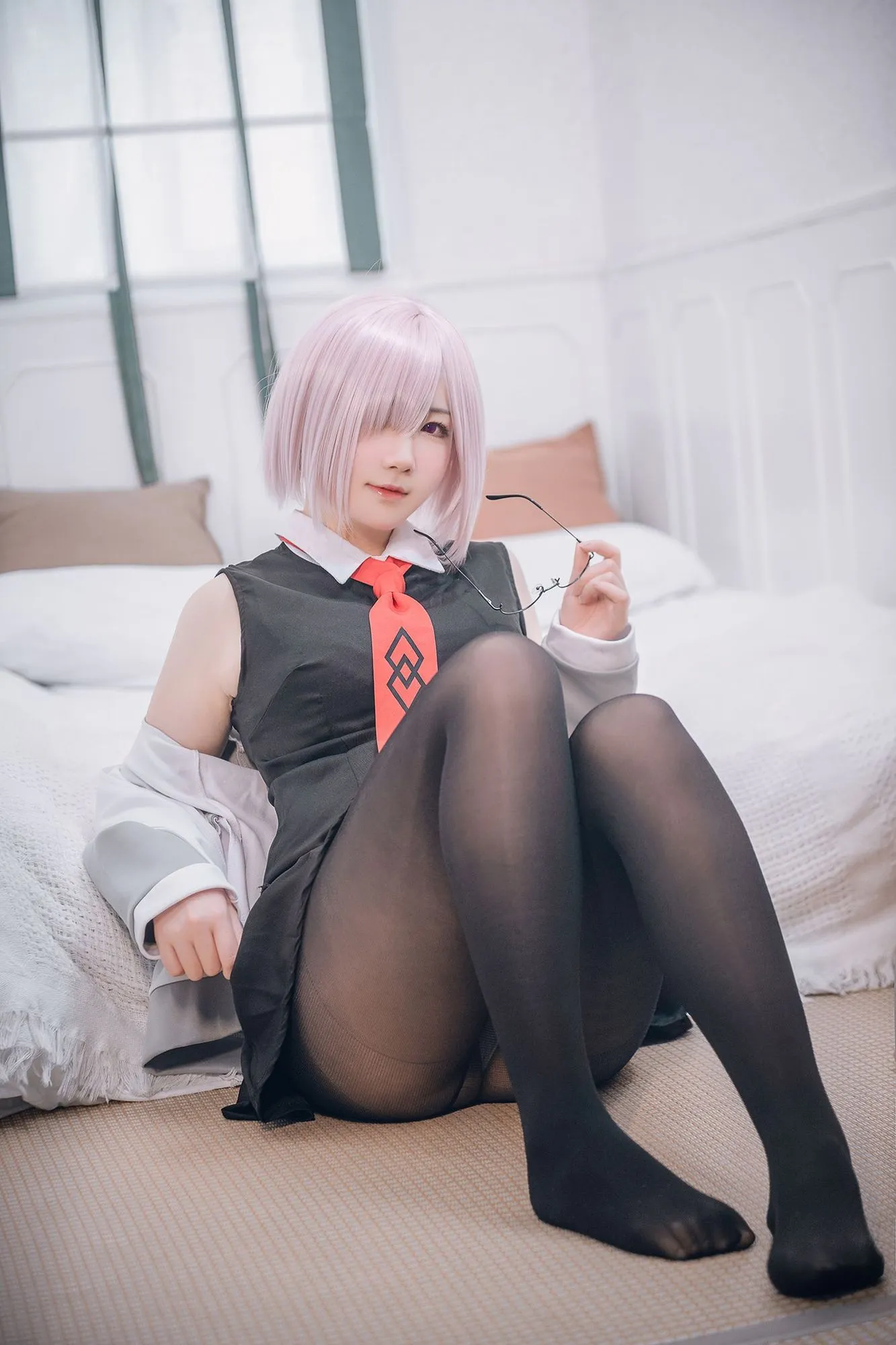 图片[2]-No.004-玛修常服＆猫咪下着 [41P]-coswz-cos王者